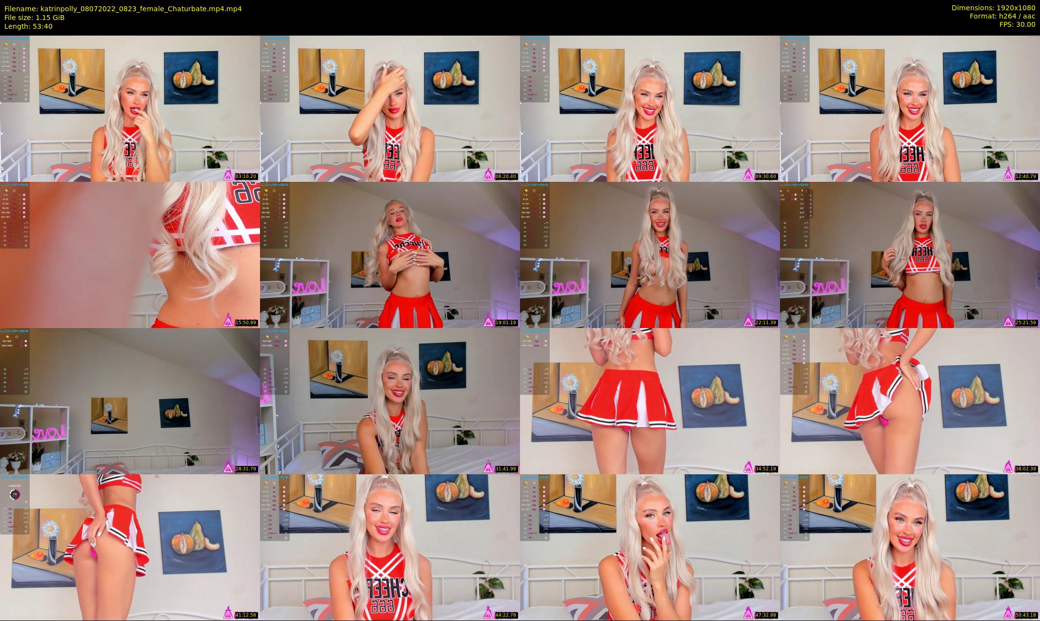 katrinpolly — 54 minute Chaturbate couple cam show recording, 1080p, Jul 8, 2022