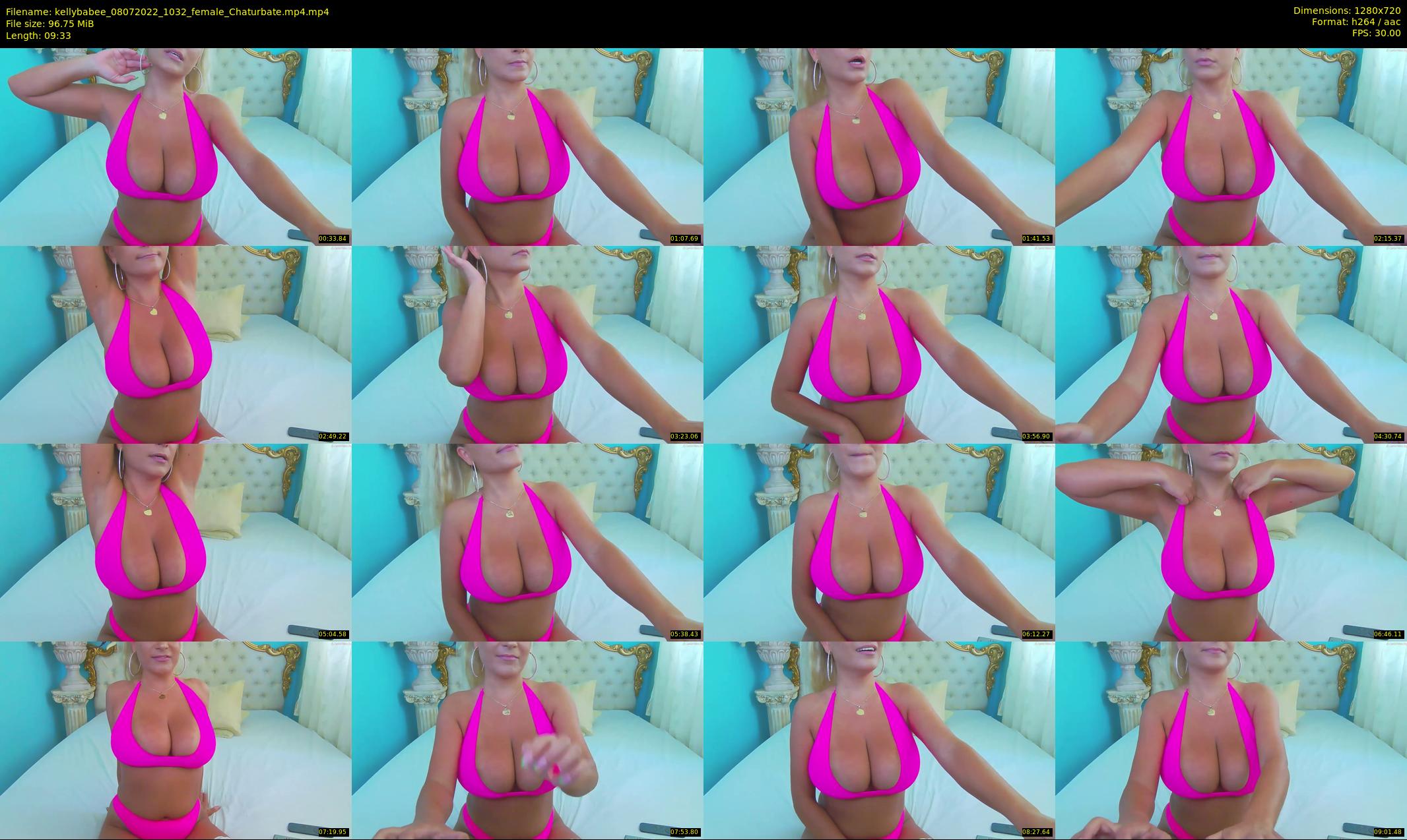 kellybabee — 10 minute Chaturbate female cam show recording, 720p, Jul 8, 2022