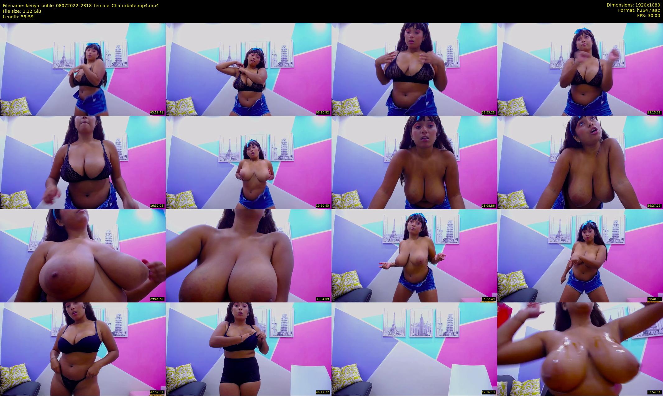 kenya_buhle — 56 minute Chaturbate female cam show recording, 1080p, Jul 8, 2022