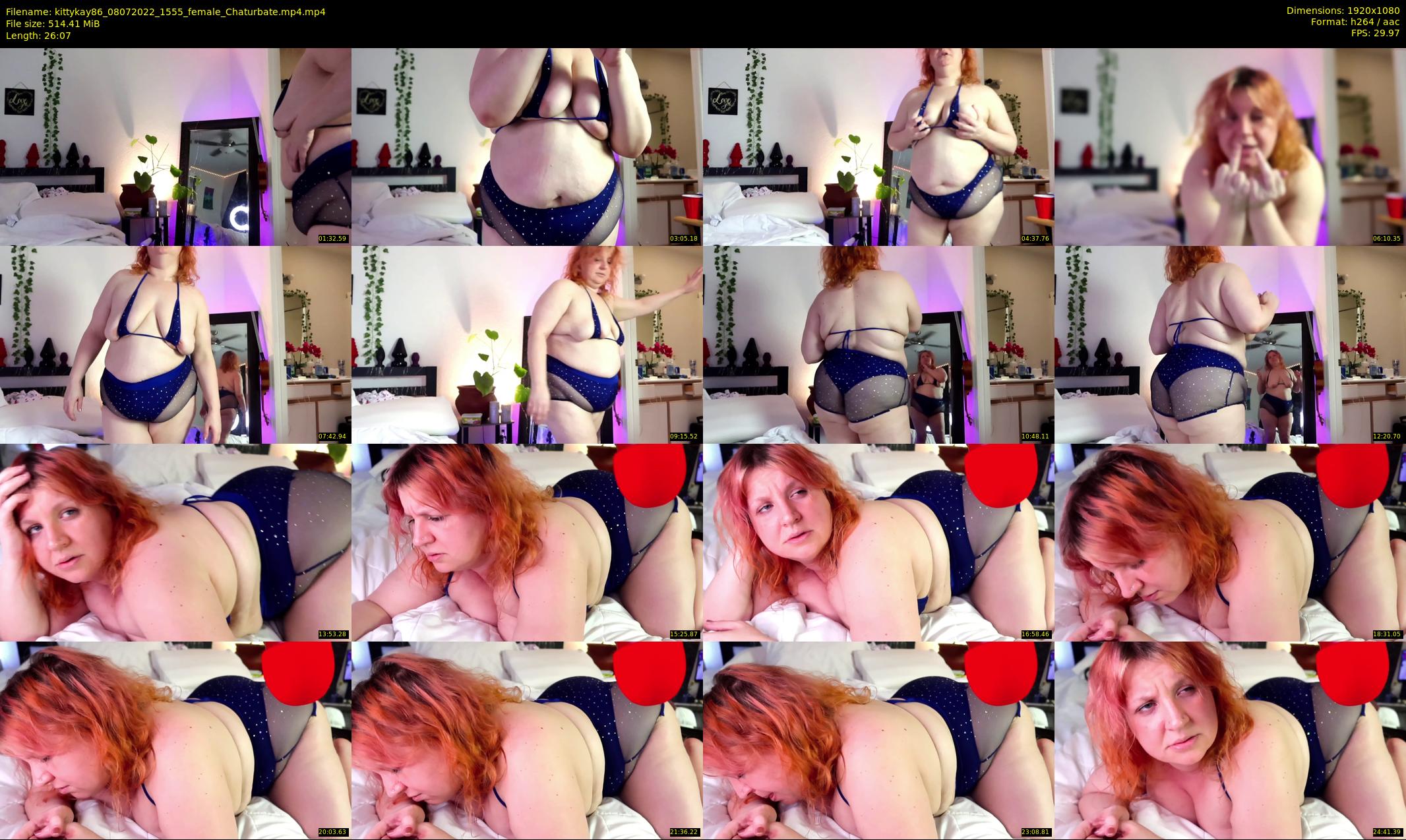 kittykay86 — 27 minute Chaturbate female cam show recording, 1080p, Jul 8, 2022