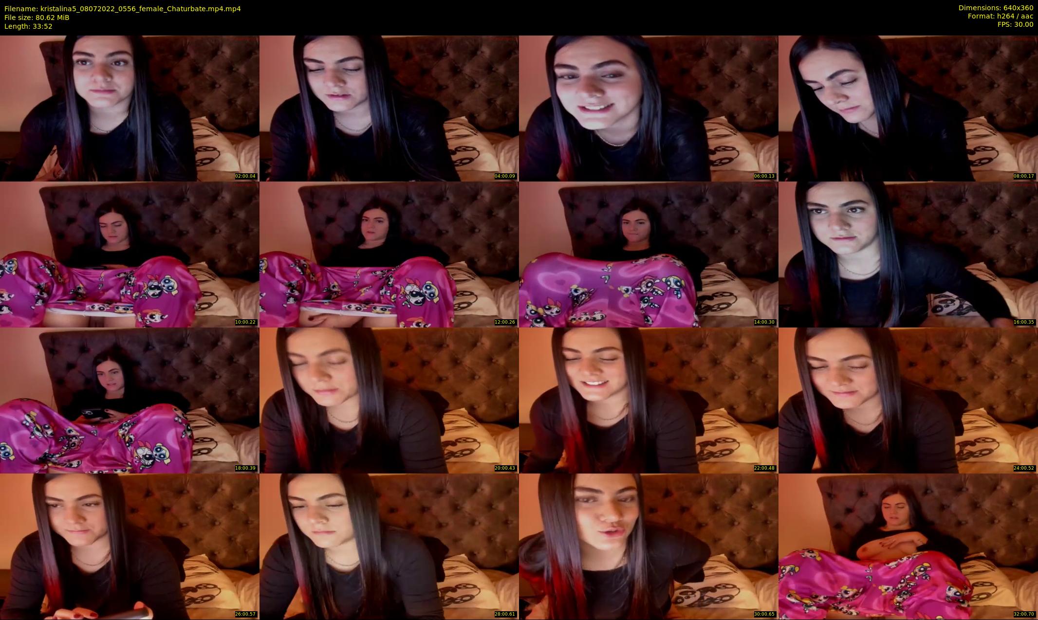 kristalina5 — 34 minute Chaturbate female cam show recording, 360p, Jul 8, 2022