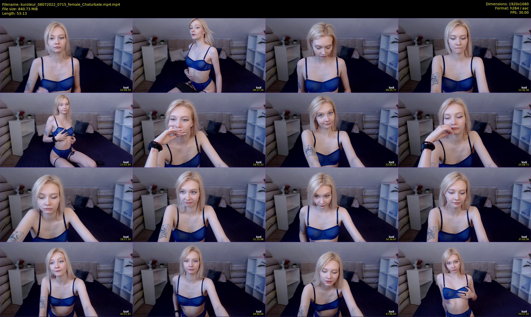 kuroteur — 54 minute Chaturbate couple cam show recording, 1080p, Jul 8, 2022