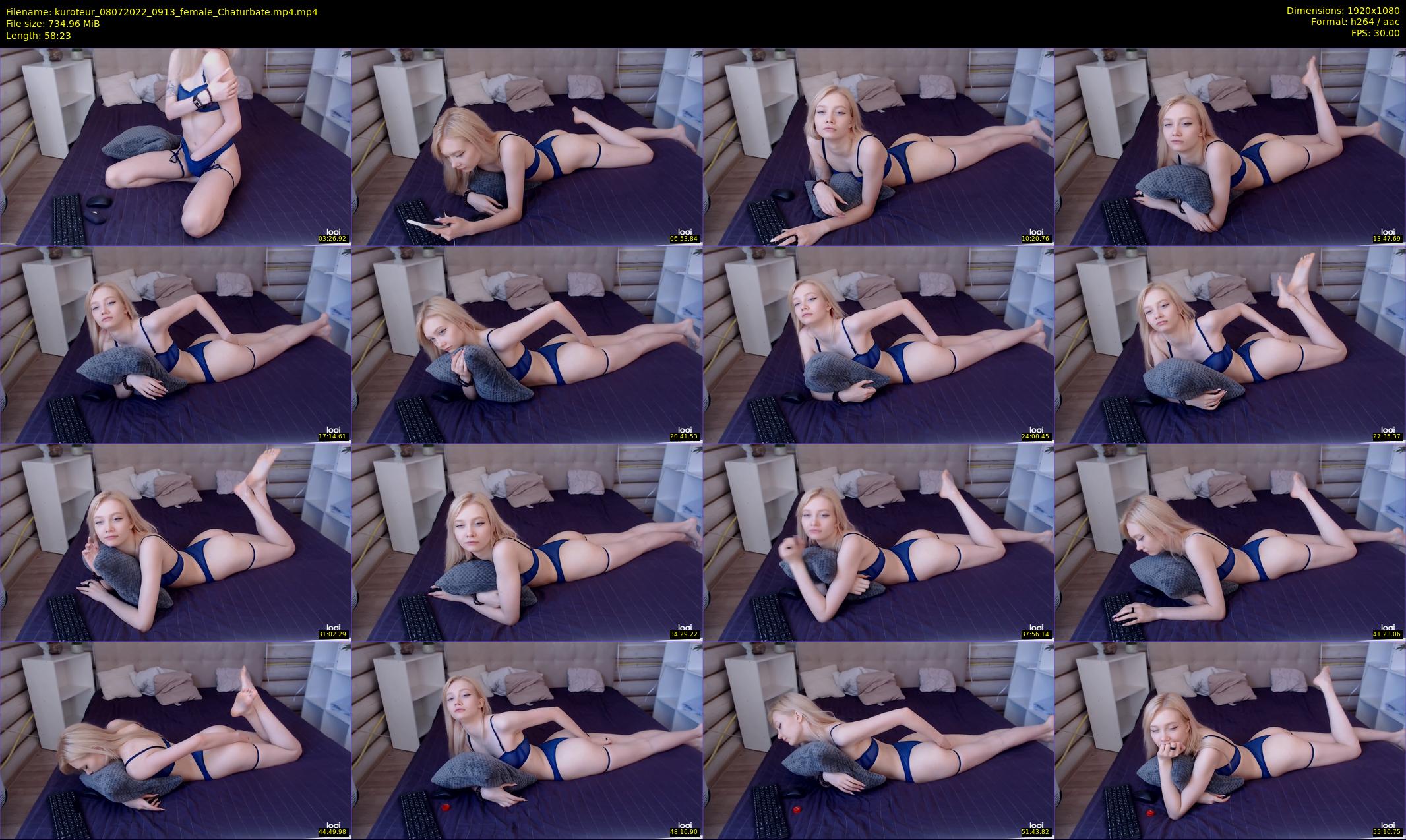 kuroteur — 59 minute Chaturbate couple cam show recording, 1080p, Jul 8, 2022