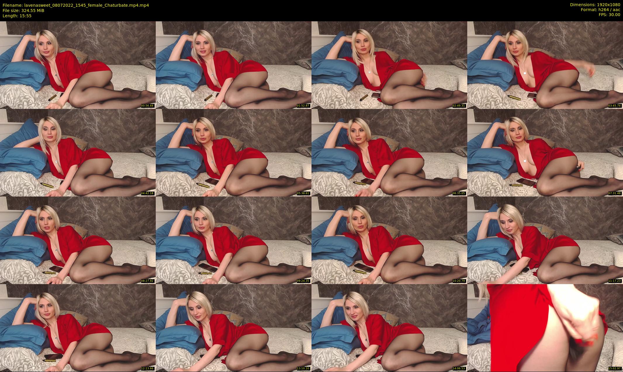 lavenasweet — 16 minute Chaturbate female cam show recording, 1080p, Jul 8, 2022