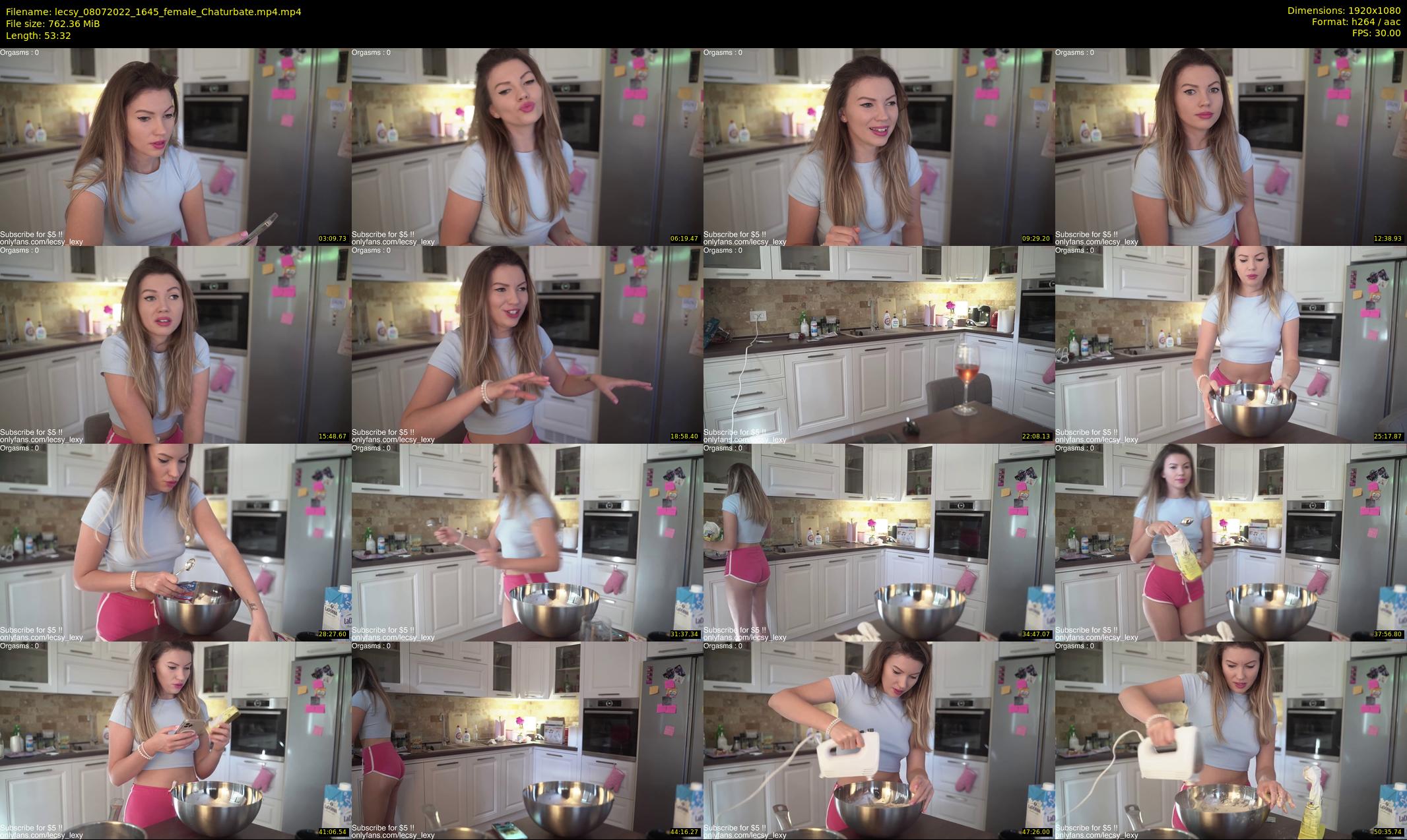 lecsy — 54 minute Chaturbate female cam show recording, 1080p, Jul 8, 2022