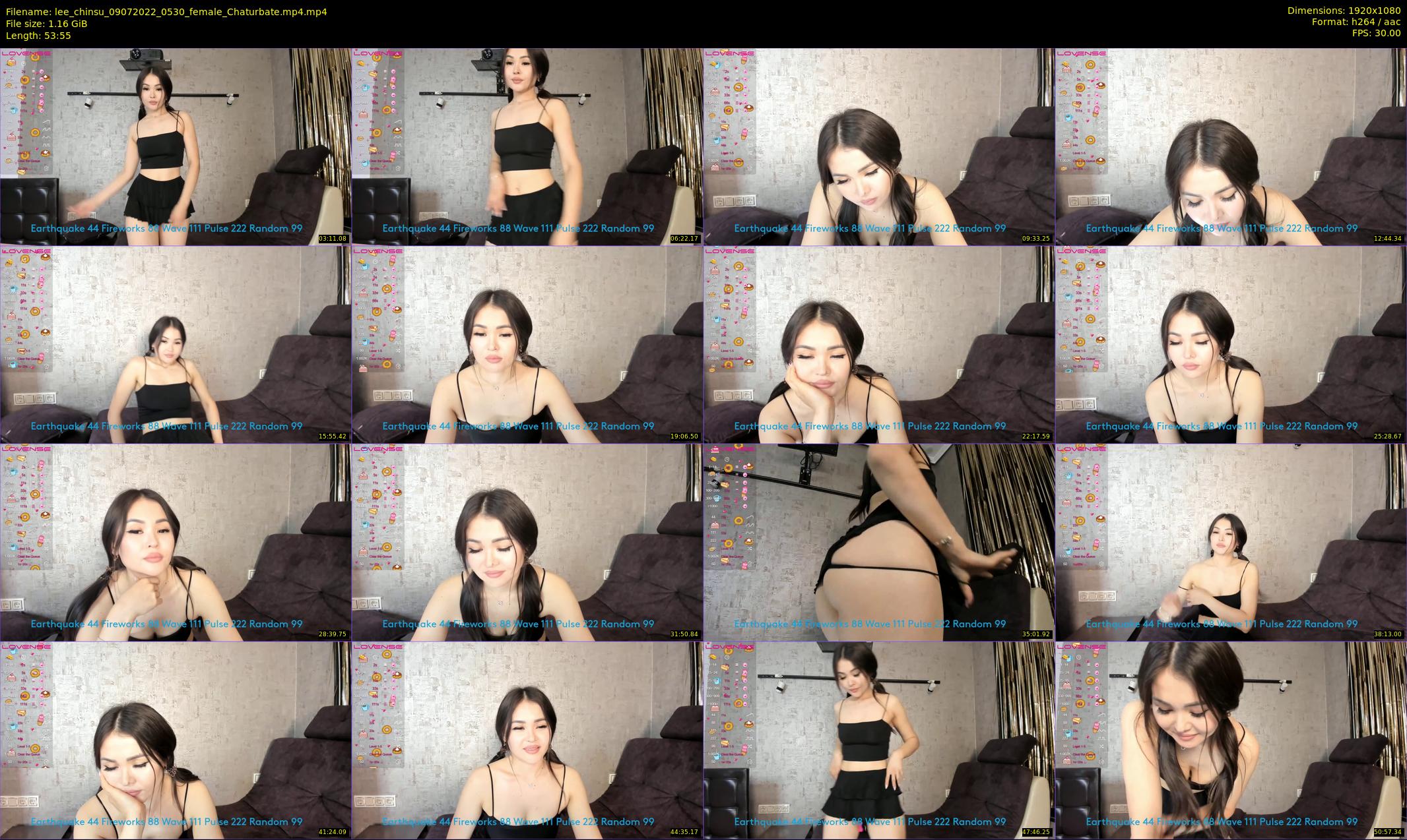 lee_chinsu — 54 minute Chaturbate female cam show recording, 1080p, Jul 9, 2022