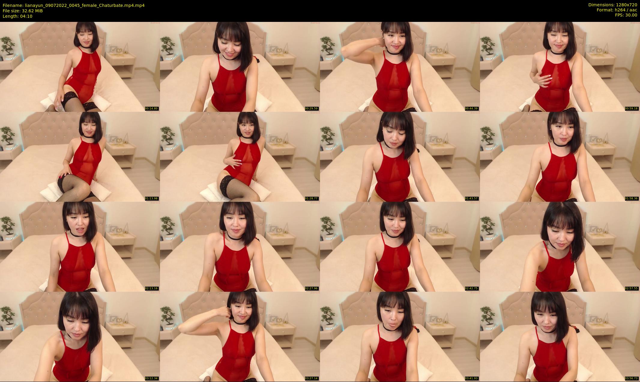 lianayun — 5 minute Chaturbate female cam show recording, 720p, Jul 9, 2022