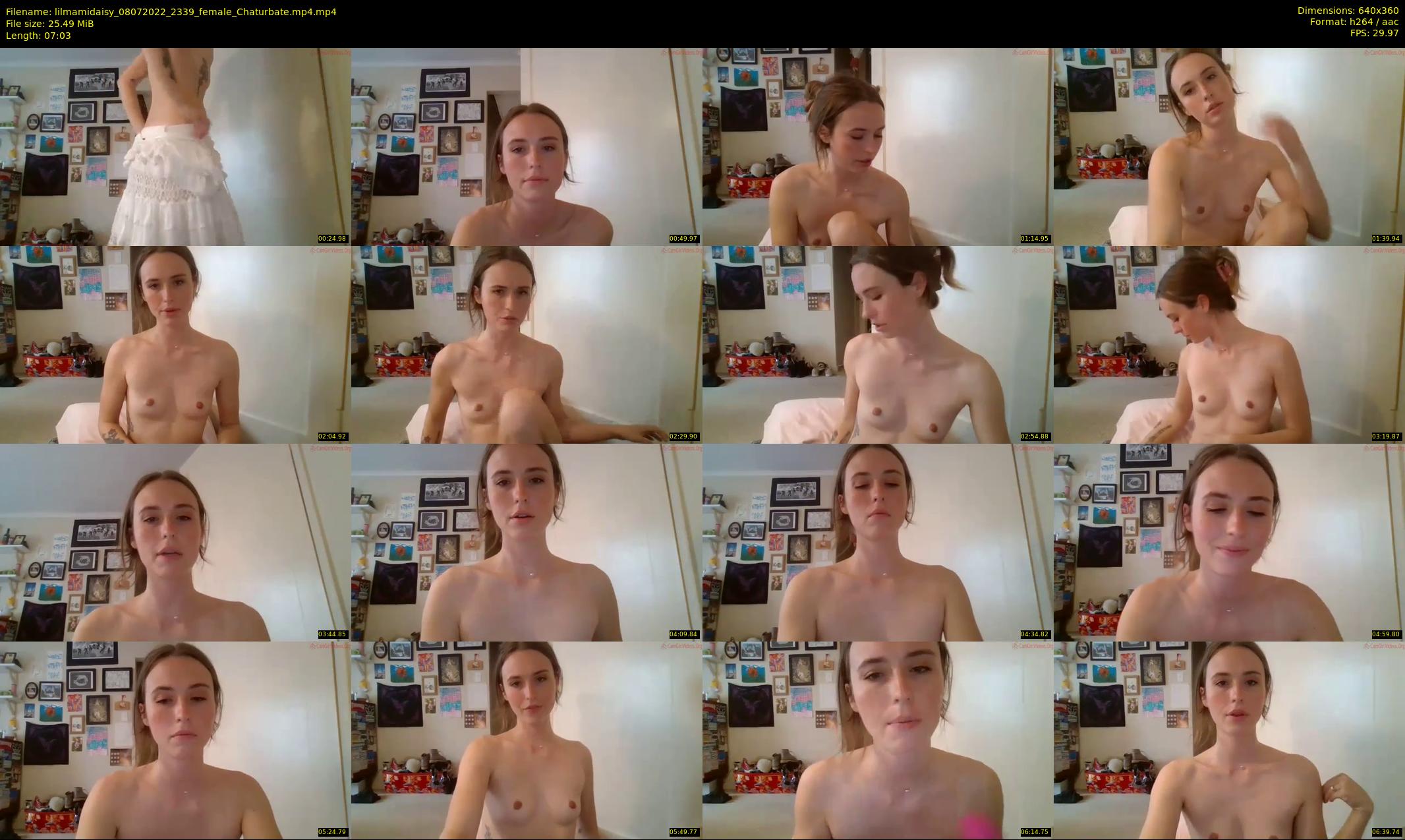 lilmamidaisy — 8 minute Chaturbate female cam show recording, 360p, Jul 8, 2022