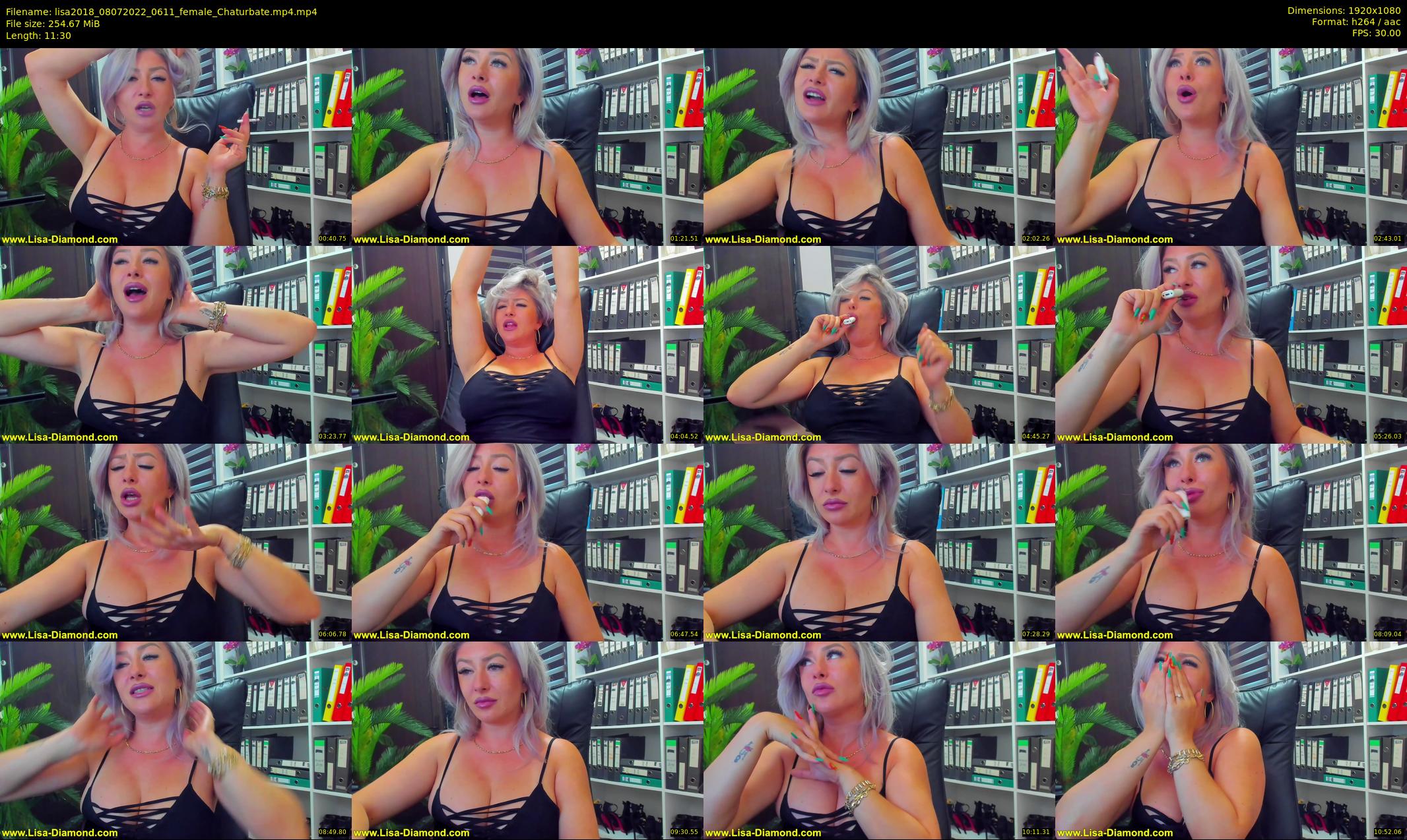 lisa2018 — 12 minute Chaturbate female cam show recording, 1080p, Jul 8, 2022