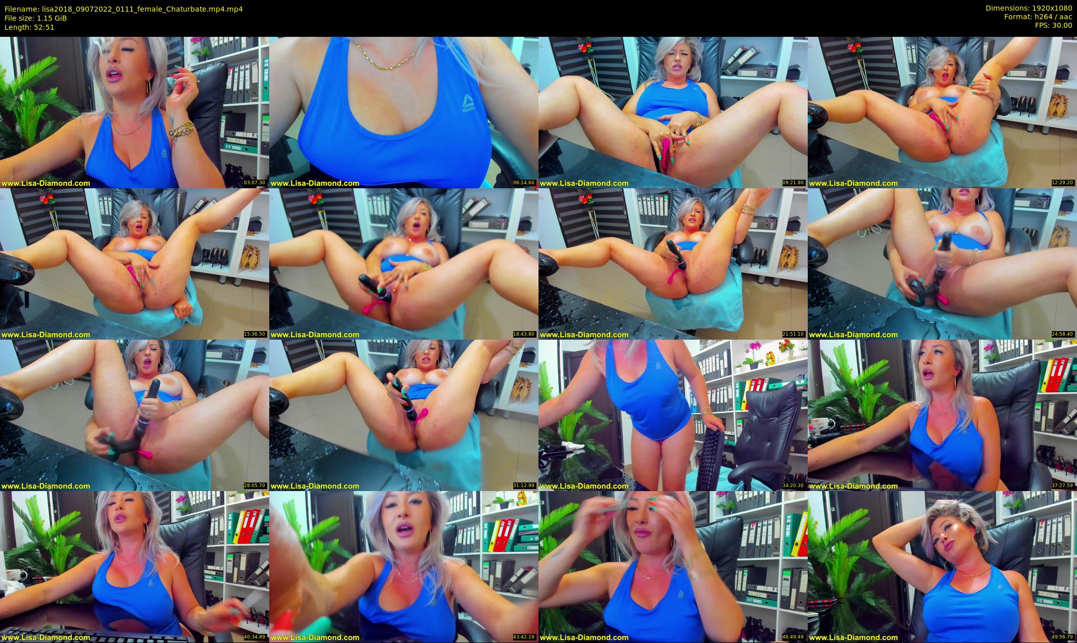 lisa2018 — 53 minute Chaturbate female cam show recording, 1080p, Jul 9, 2022