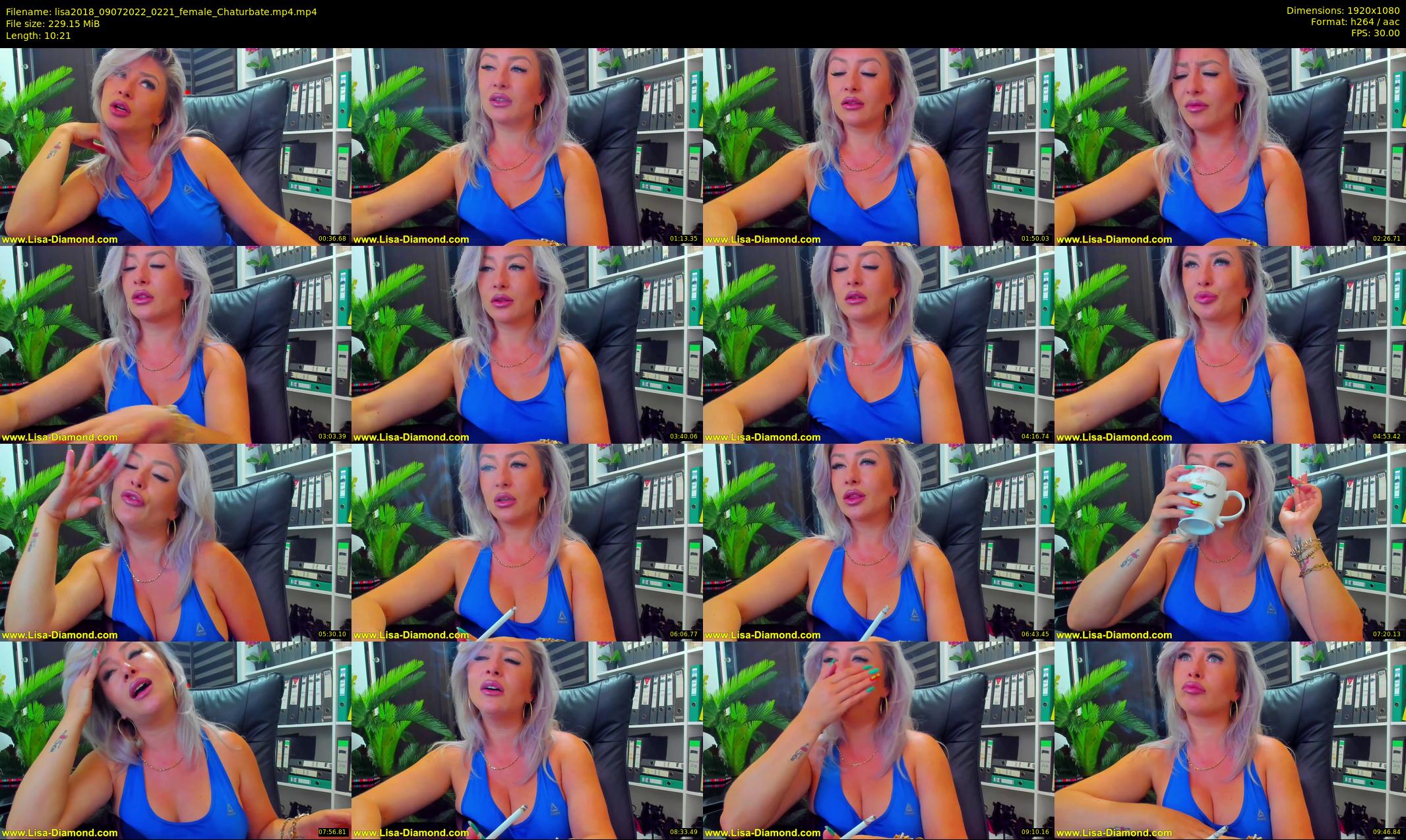 lisa2018 — 11 minute Chaturbate female cam show recording, 1080p, Jul 9, 2022