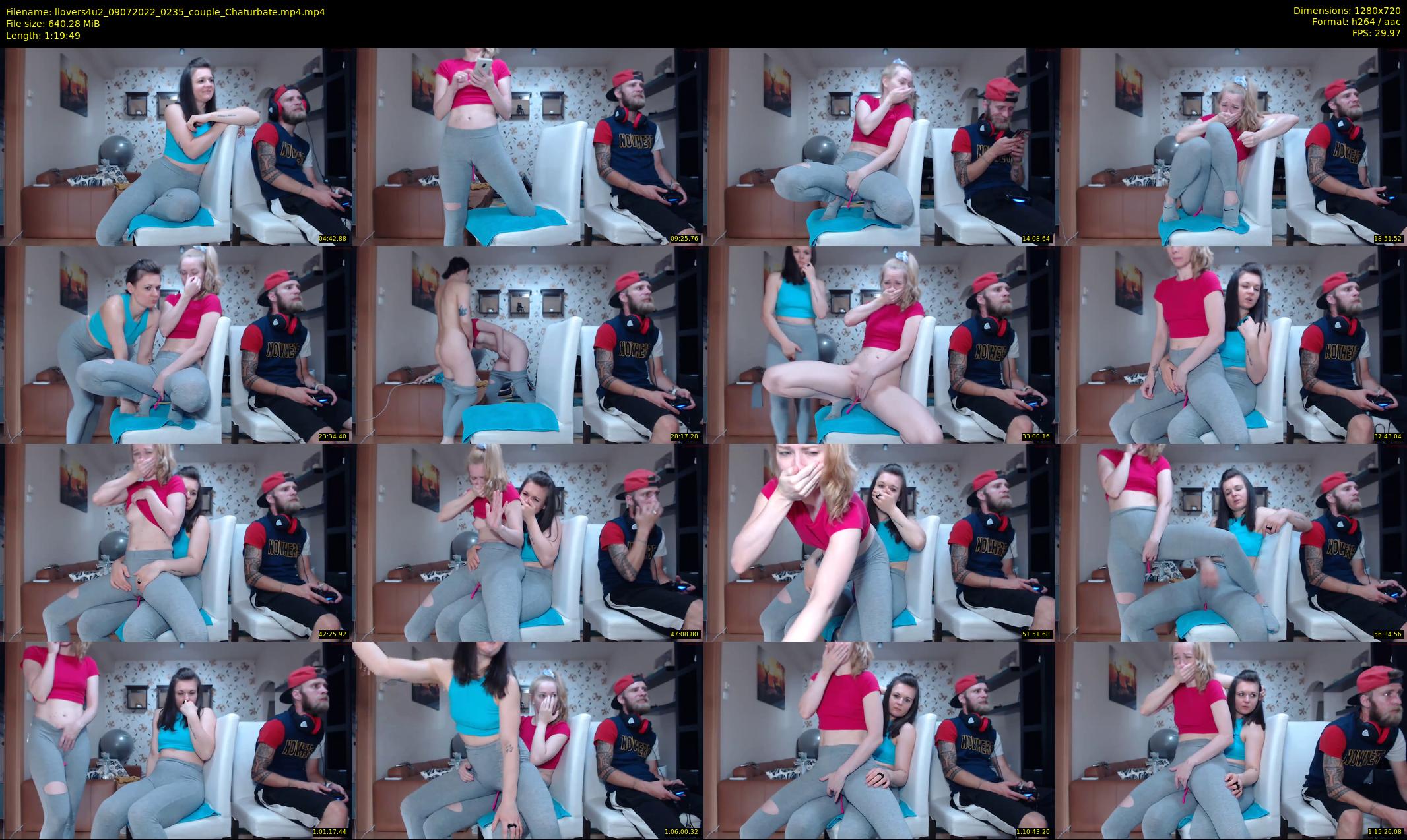 llovers4u2 — 80 minute Chaturbate couple cam show recording, 720p, Jul 9, 2022