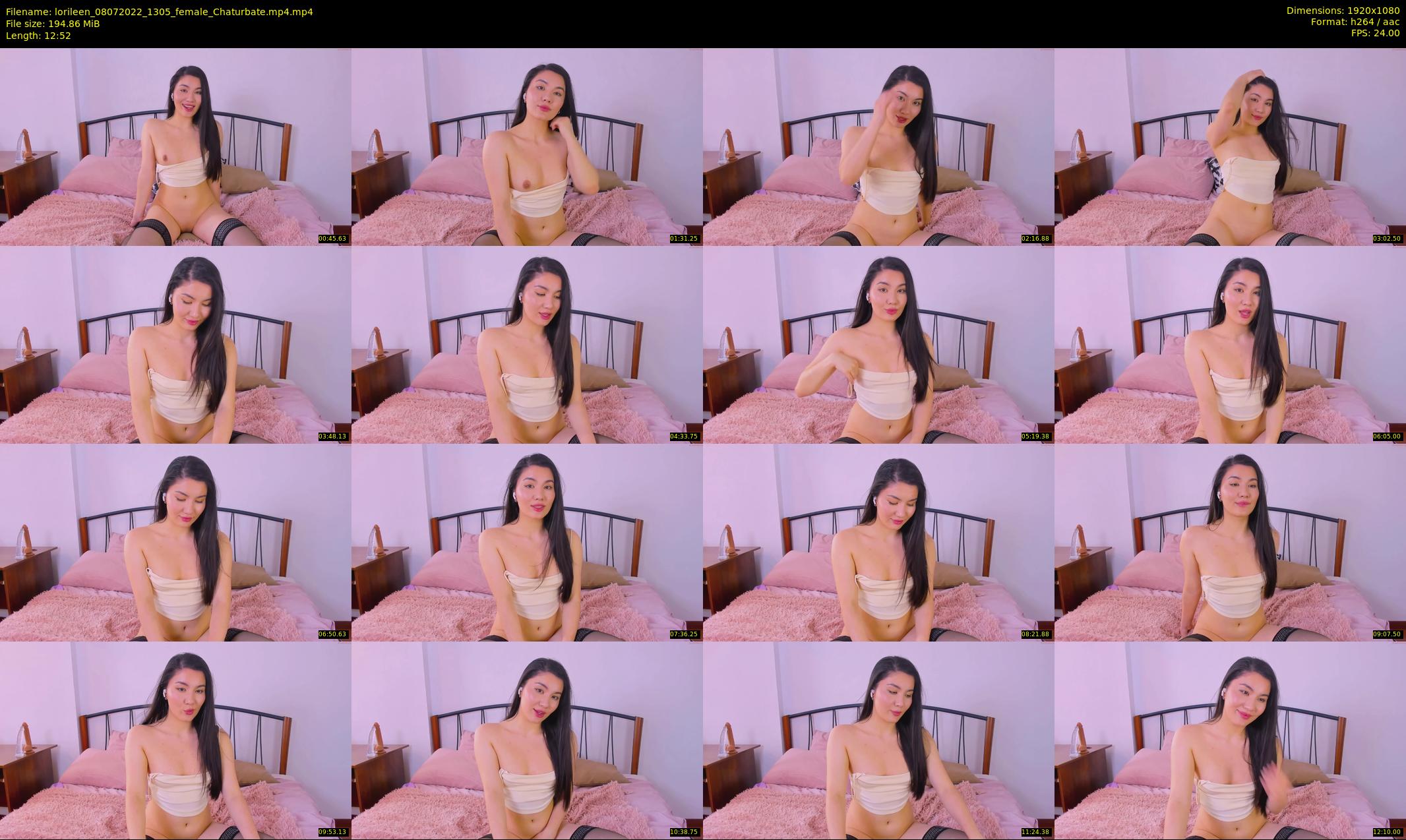 lorileen — 13 minute Chaturbate female cam show recording, 1080p, Jul 8, 2022