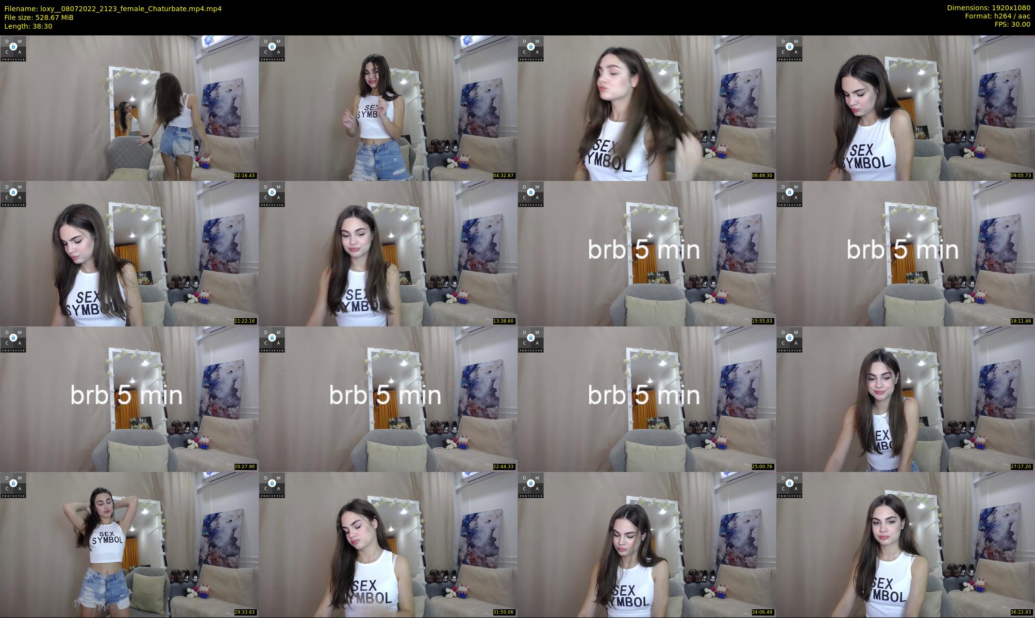 loxy_ — 39 minute Chaturbate female cam show recording, 1080p, Jul 8, 2022