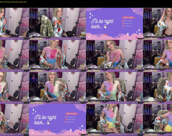lunasparkles — 66 minute Chaturbate female cam show recording, 1080p, Jul 8, 2022