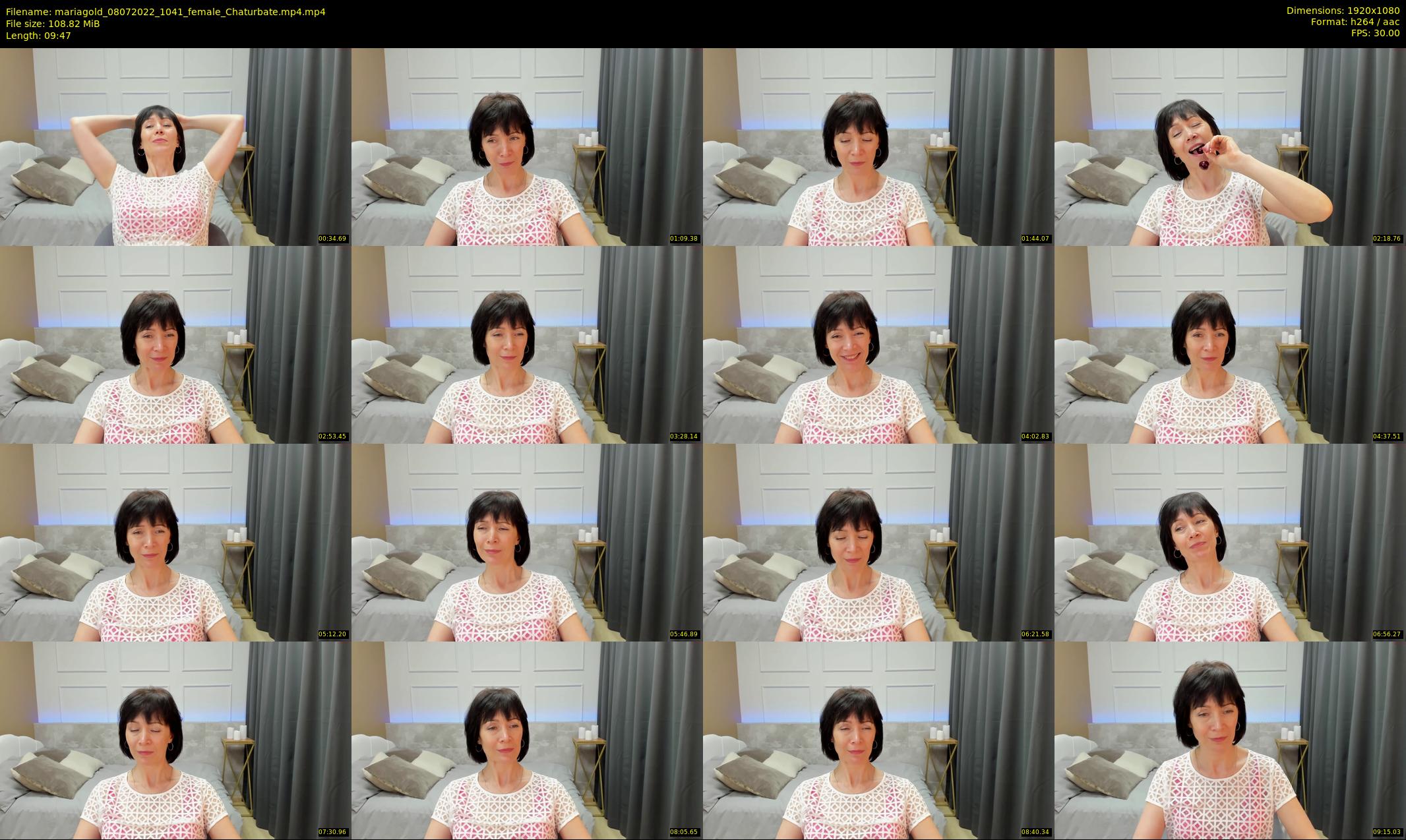 mariagold — 10 minute Chaturbate female cam show recording, 1080p, Jul 8, 2022