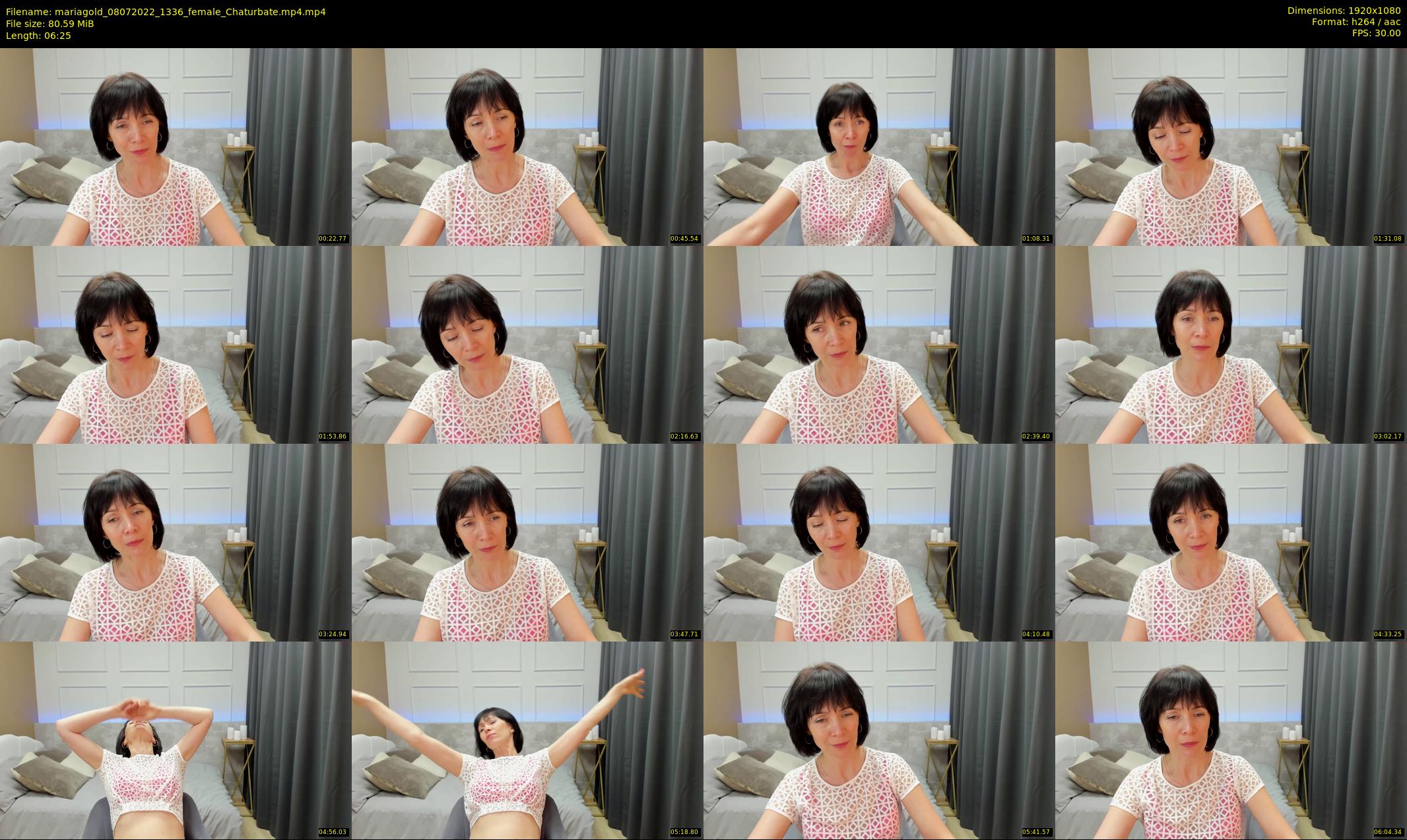 mariagold — 7 minute Chaturbate female cam show recording, 1080p, Jul 8, 2022
