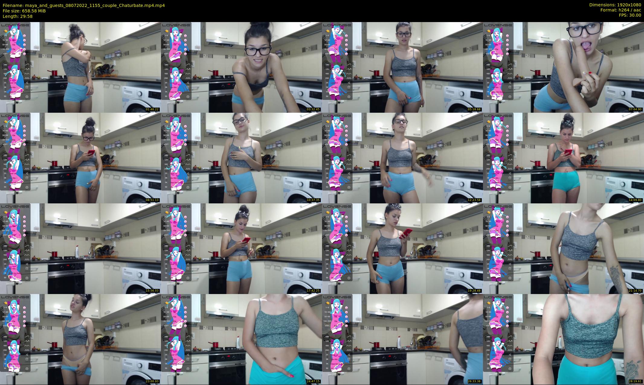 maya_and_guests — 30 minute Chaturbate couple cam show recording, 1080p, Jul 8, 2022