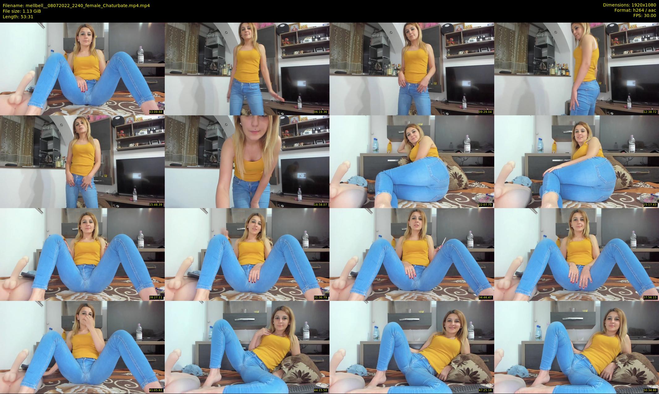mellbell_ — 54 minute Chaturbate female cam show recording, 1080p, Jul 8, 2022