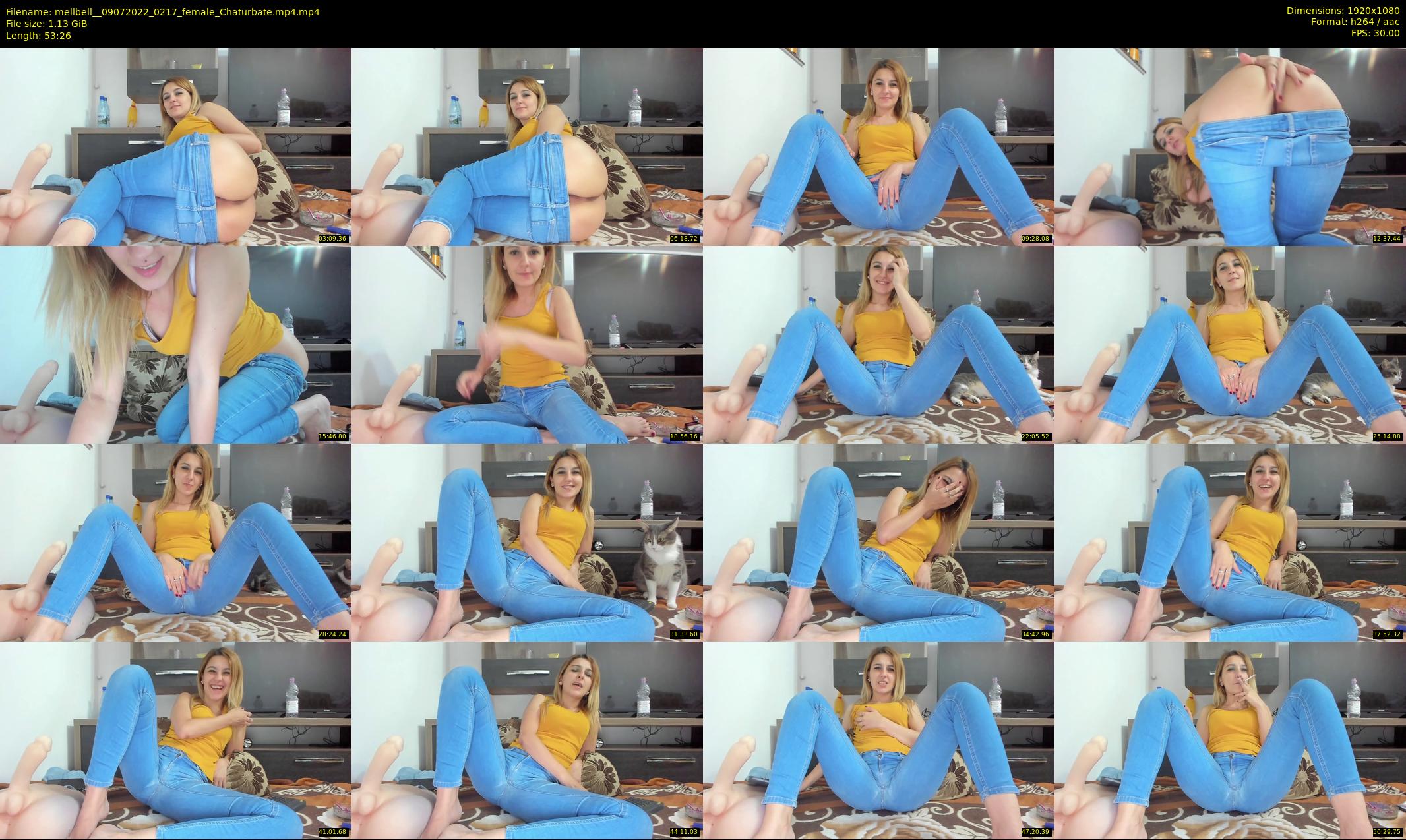 mellbell_ — 54 minute Chaturbate female cam show recording, 1080p, Jul 9, 2022