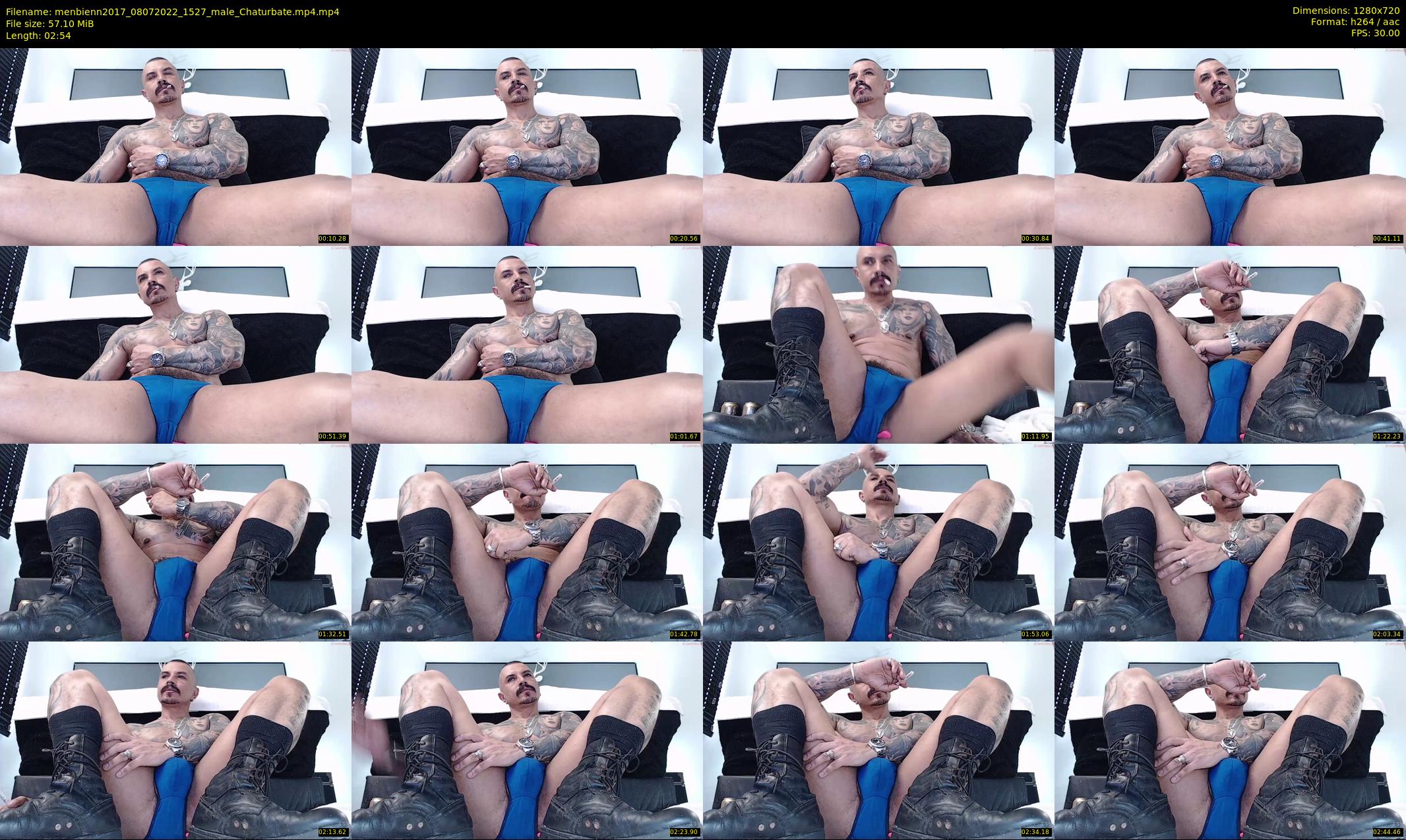 menbienn2017 — 3 minute Chaturbate male cam show recording, 720p, Jul 8, 2022