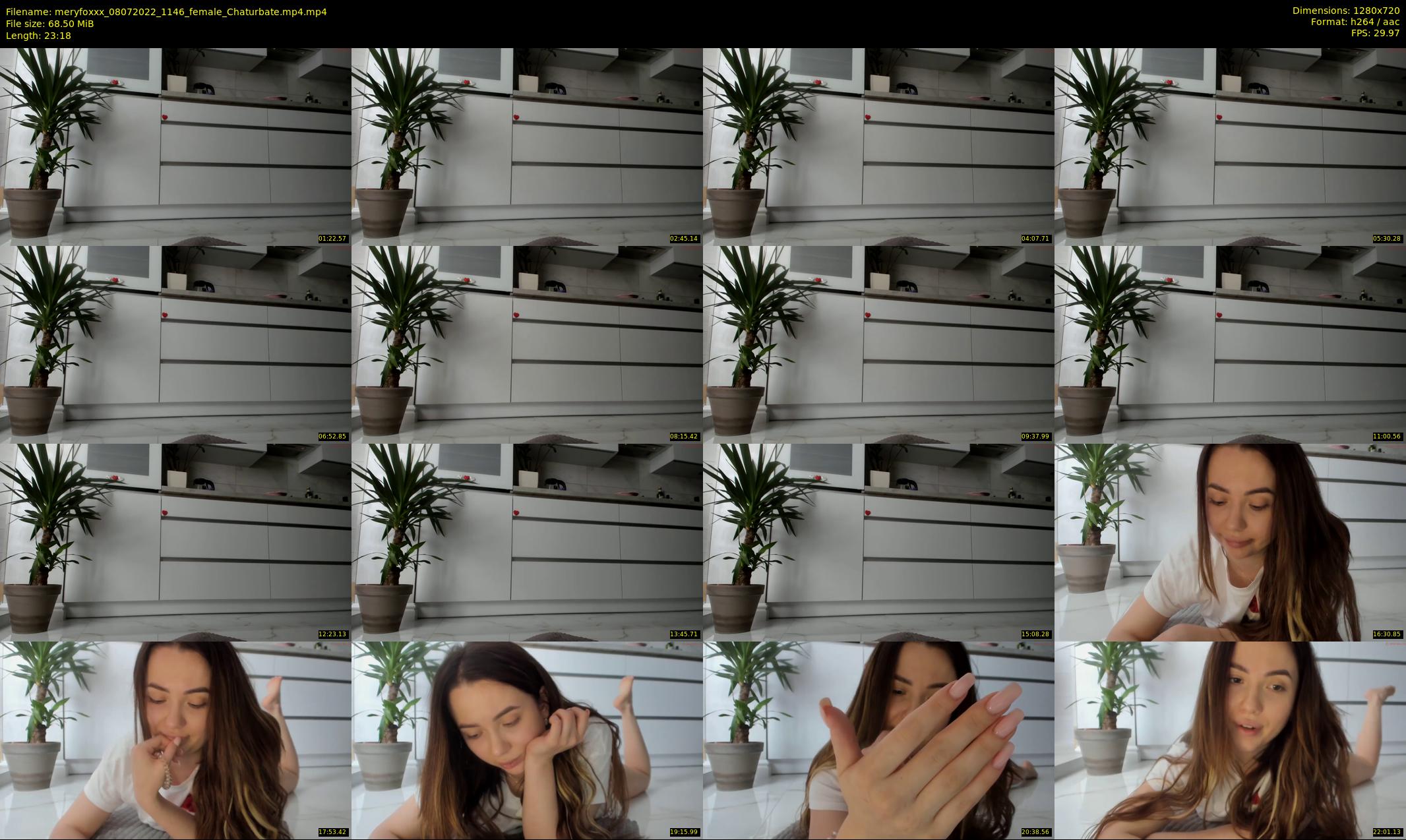 meryfoxxx — 24 minute Chaturbate female cam show recording, 720p, Jul 8, 2022