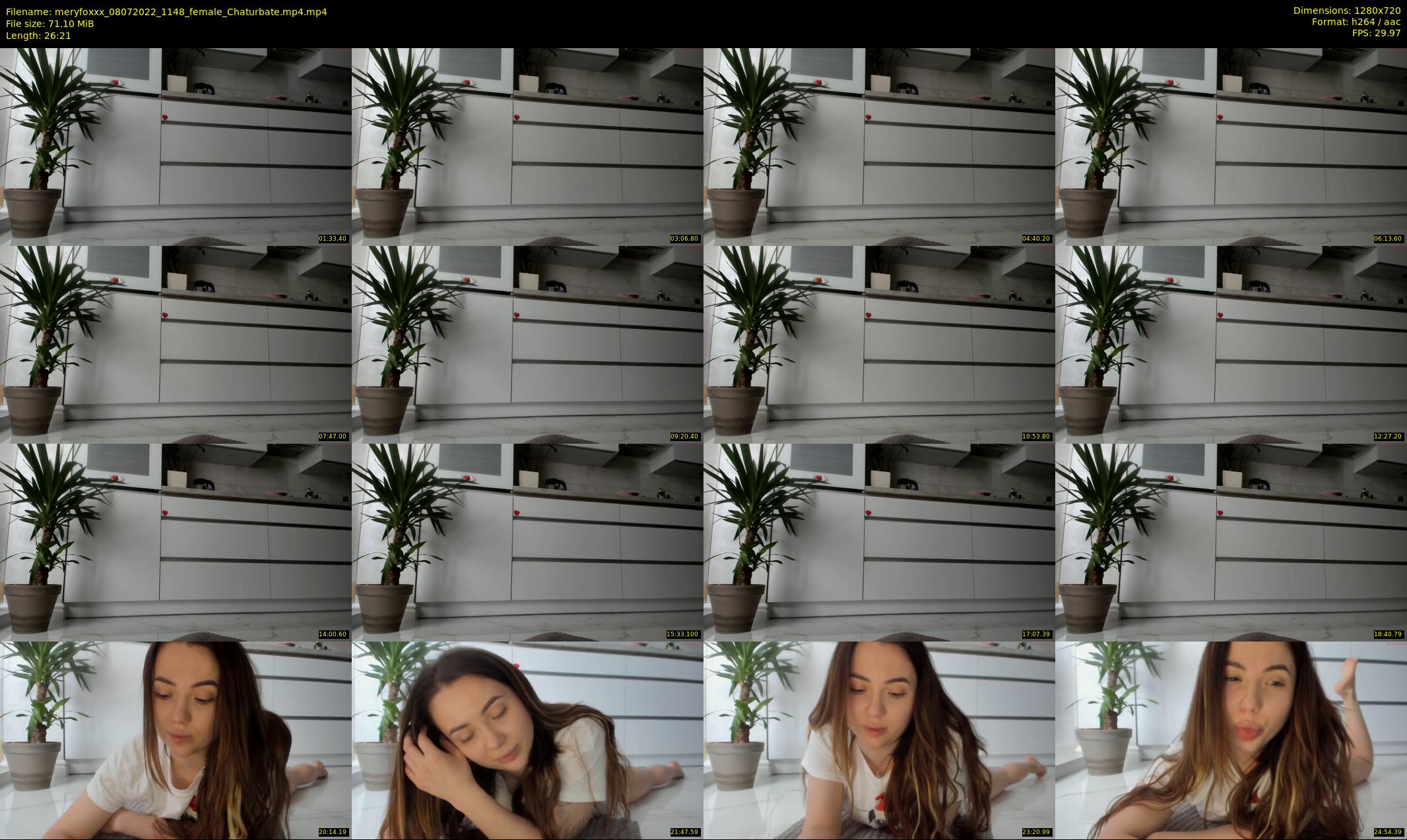 meryfoxxx — 27 minute Chaturbate female cam show recording, 720p, Jul 8, 2022