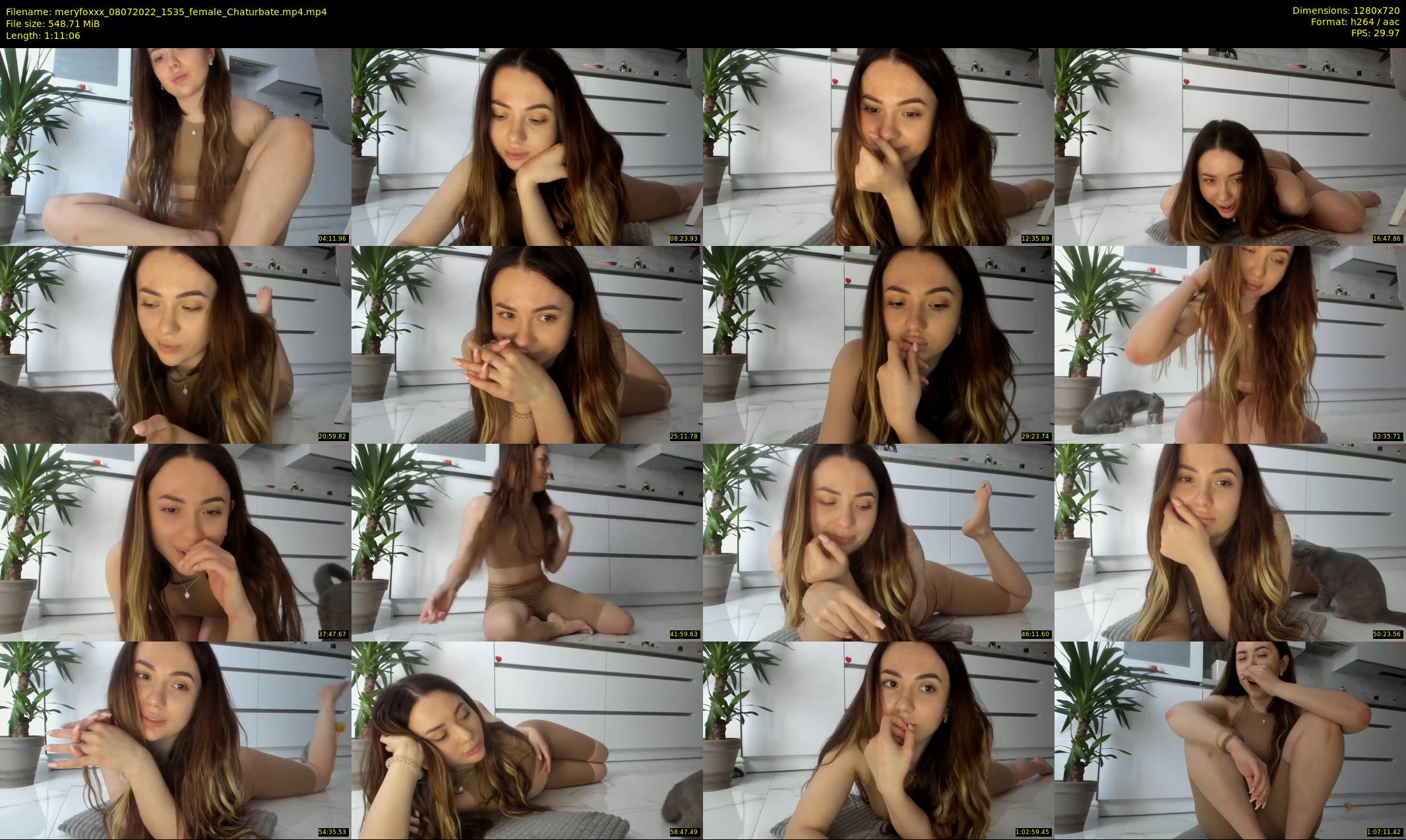 meryfoxxx — 72 minute Chaturbate female cam show recording, 720p, Jul 8, 2022