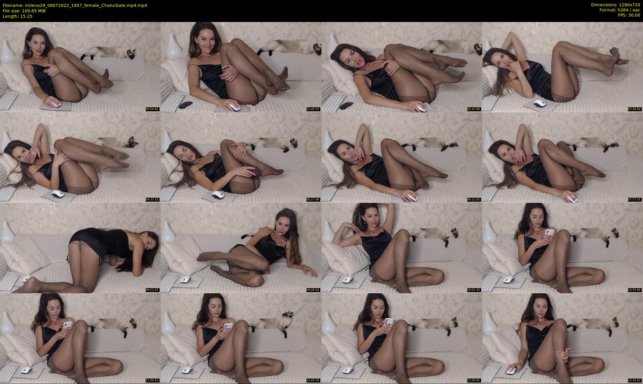 milena29 — 16 minute Chaturbate female cam show recording, 720p, Jul 8, 2022