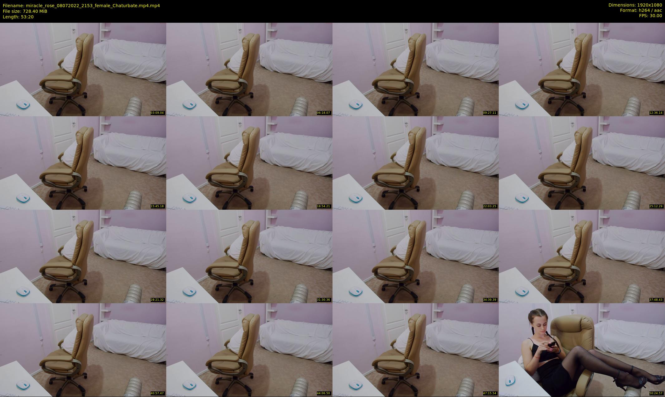miracle_rose — 54 minute Chaturbate female cam show recording, 1080p, Jul 8, 2022