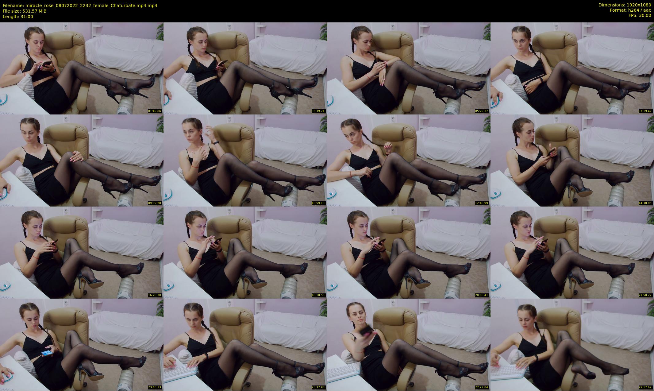 miracle_rose — 31 minute Chaturbate female cam show recording, 1080p, Jul 8, 2022