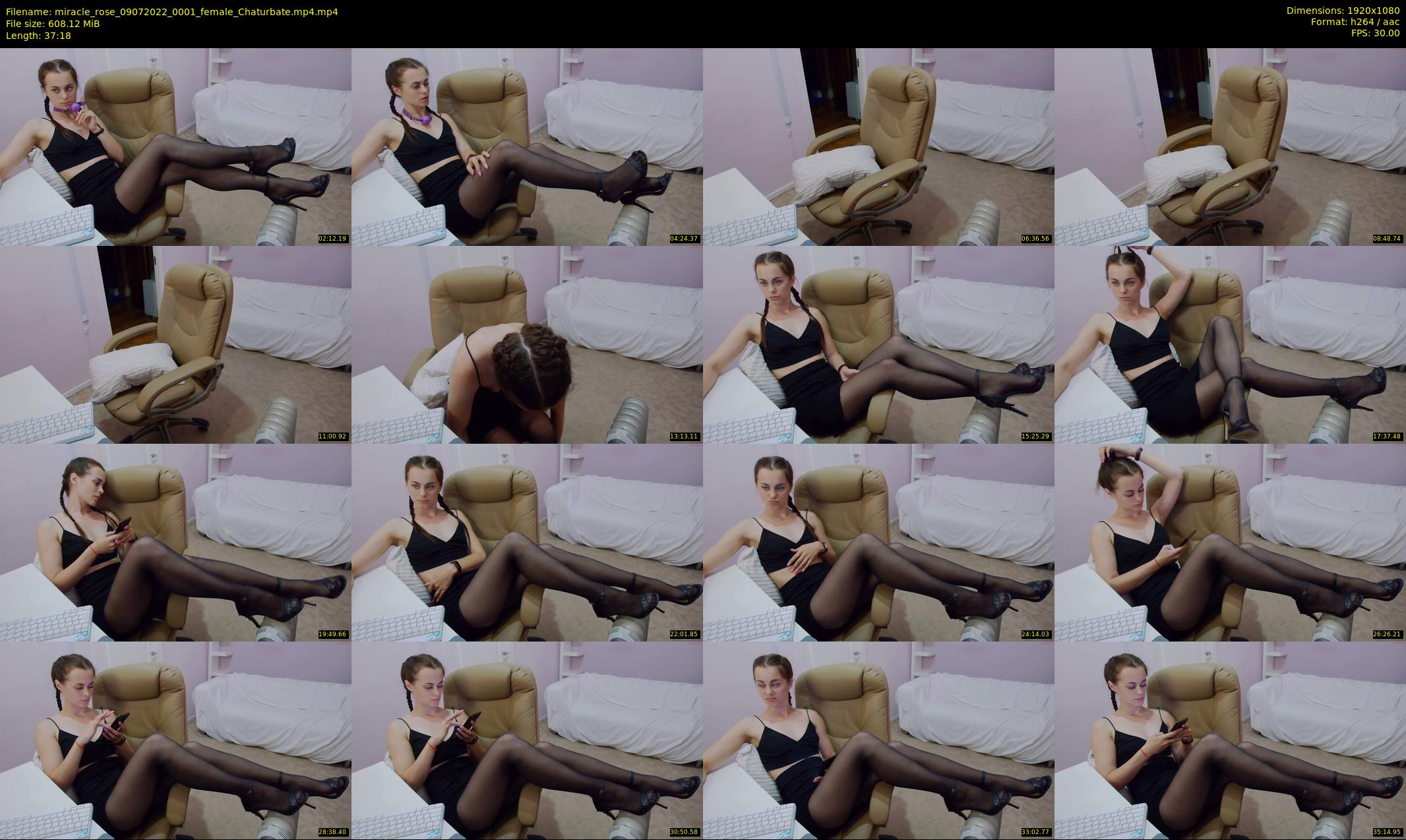 miracle_rose — 38 minute Chaturbate female cam show recording, 1080p, Jul 9, 2022