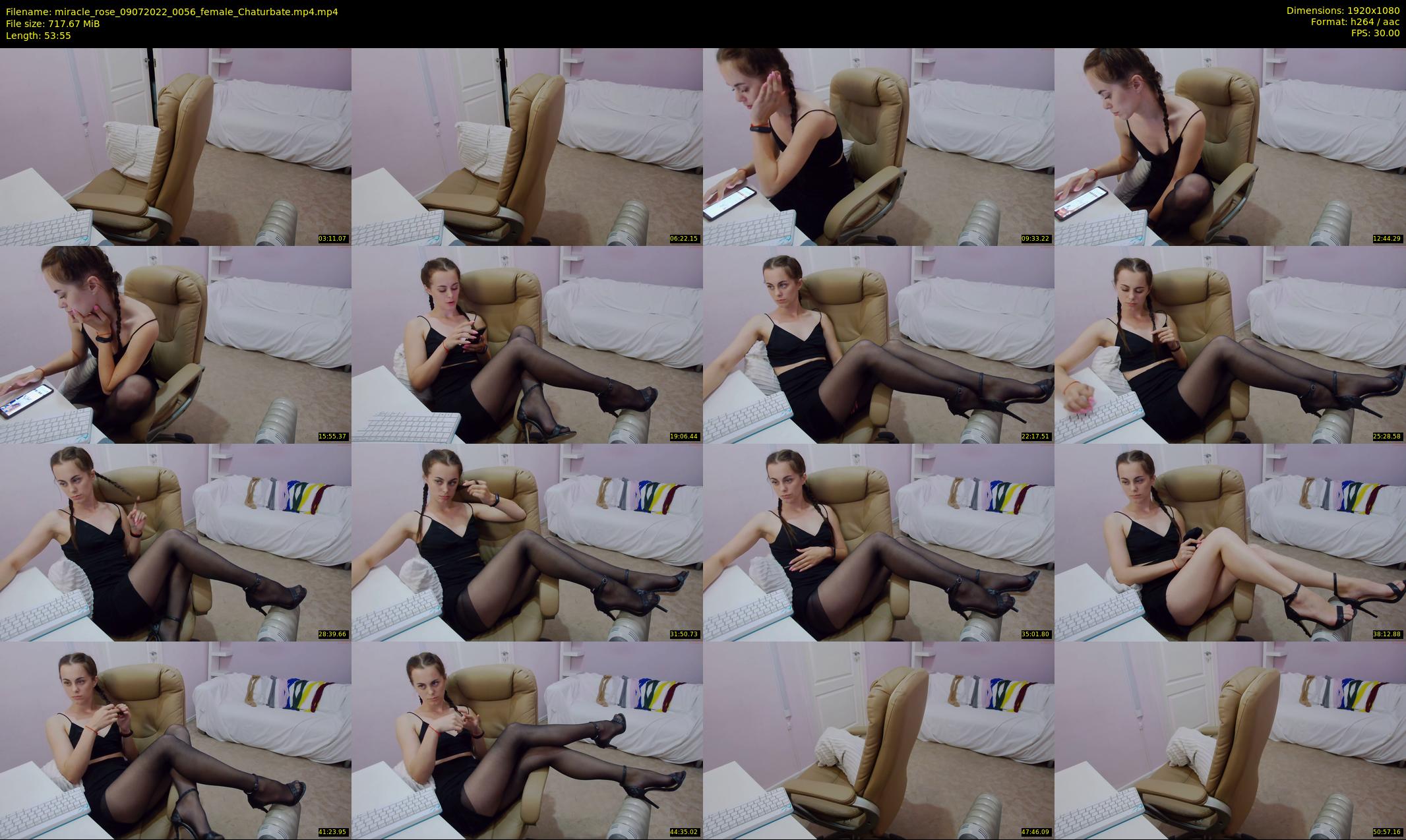 miracle_rose — 54 minute Chaturbate female cam show recording, 1080p, Jul 9, 2022