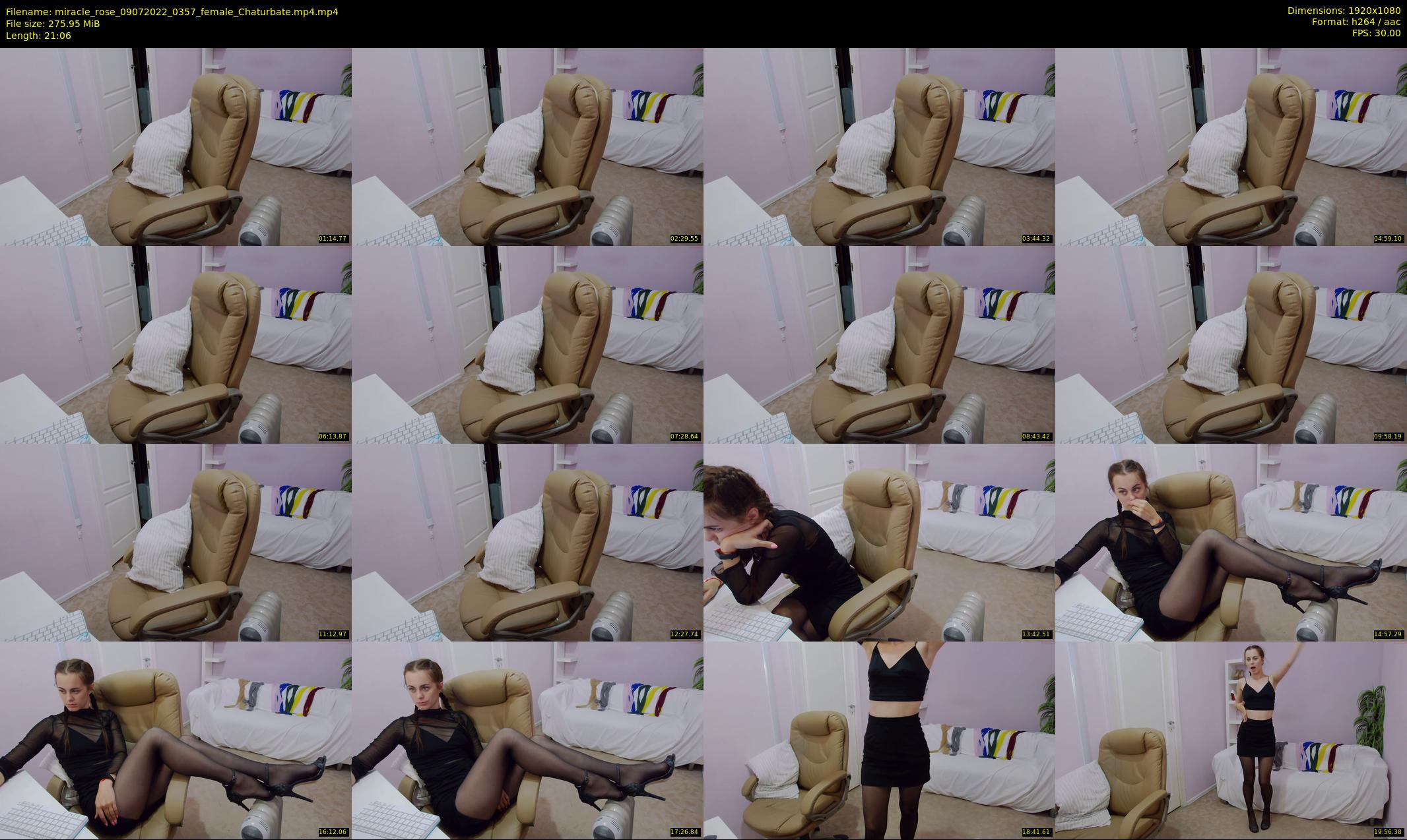 miracle_rose — 22 minute Chaturbate female cam show recording, 1080p, Jul 9, 2022