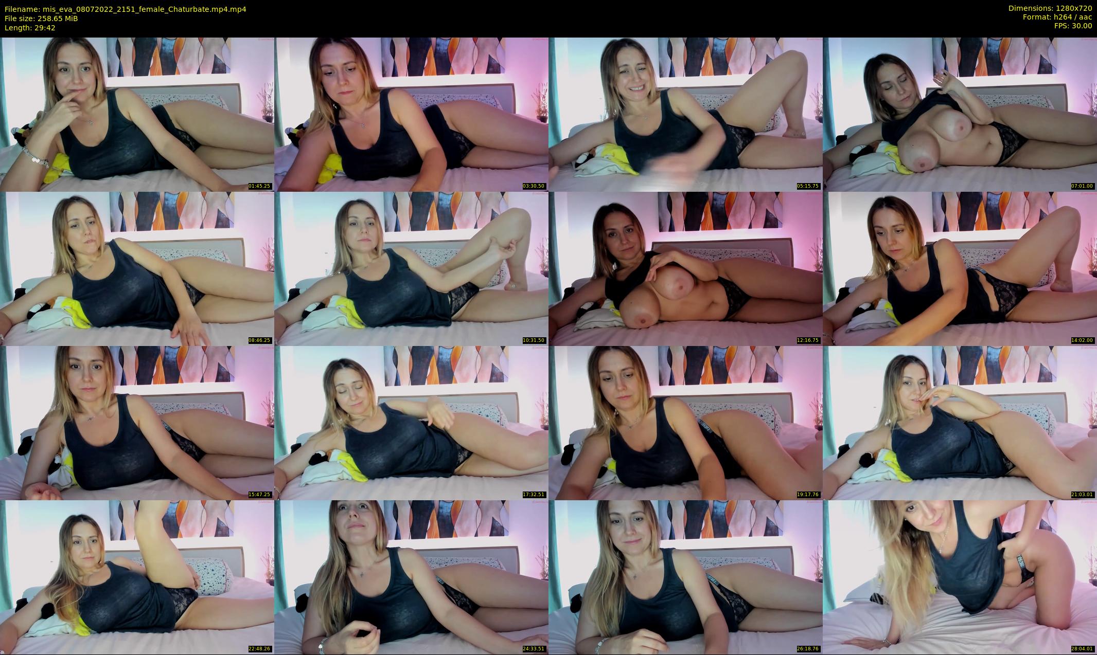 mis_eva — 30 minute Chaturbate female cam show recording, 720p, Jul 8, 2022