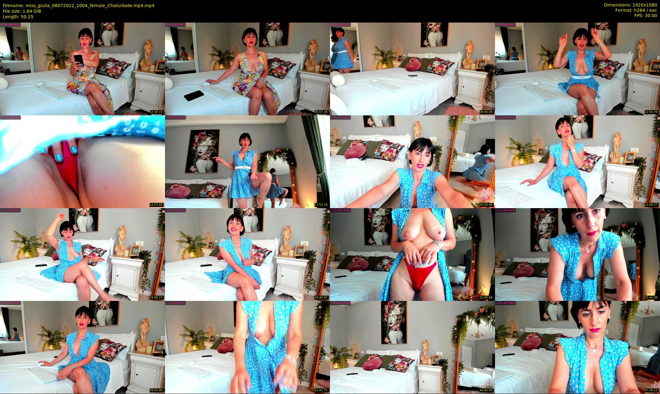 miss_giulia — 51 minute Chaturbate female cam show recording, 1080p, Jul 8, 2022