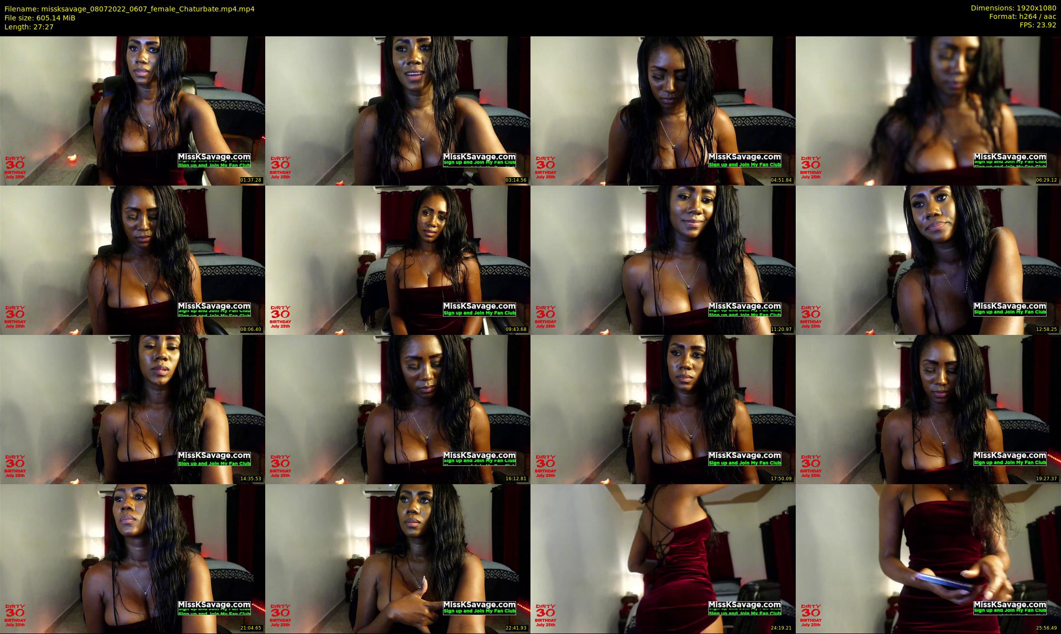 missksavage — 28 minute Chaturbate female cam show recording, 1080p, Jul 8, 2022