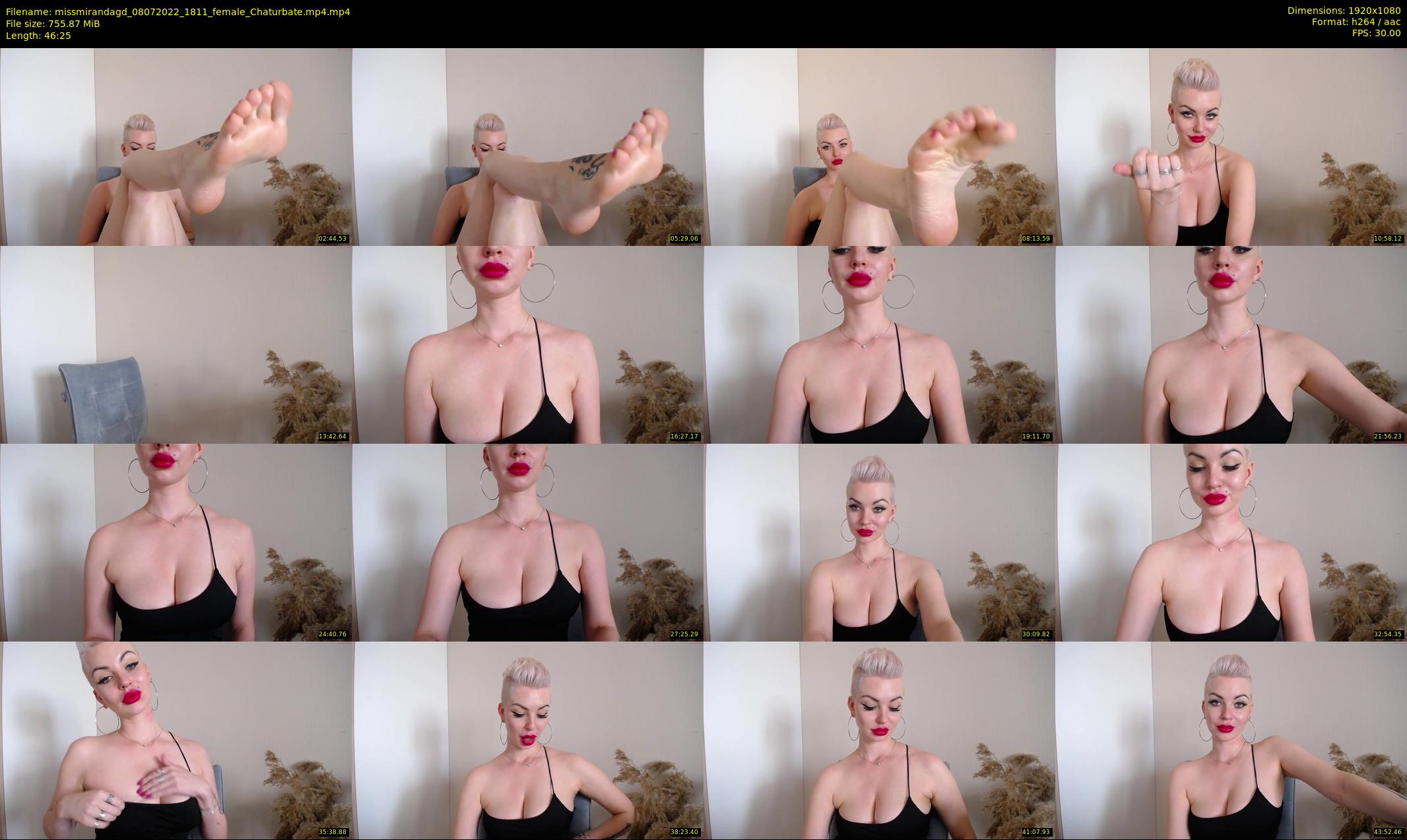 missmirandagd — 47 minute Chaturbate female cam show recording, 1080p, Jul 8, 2022
