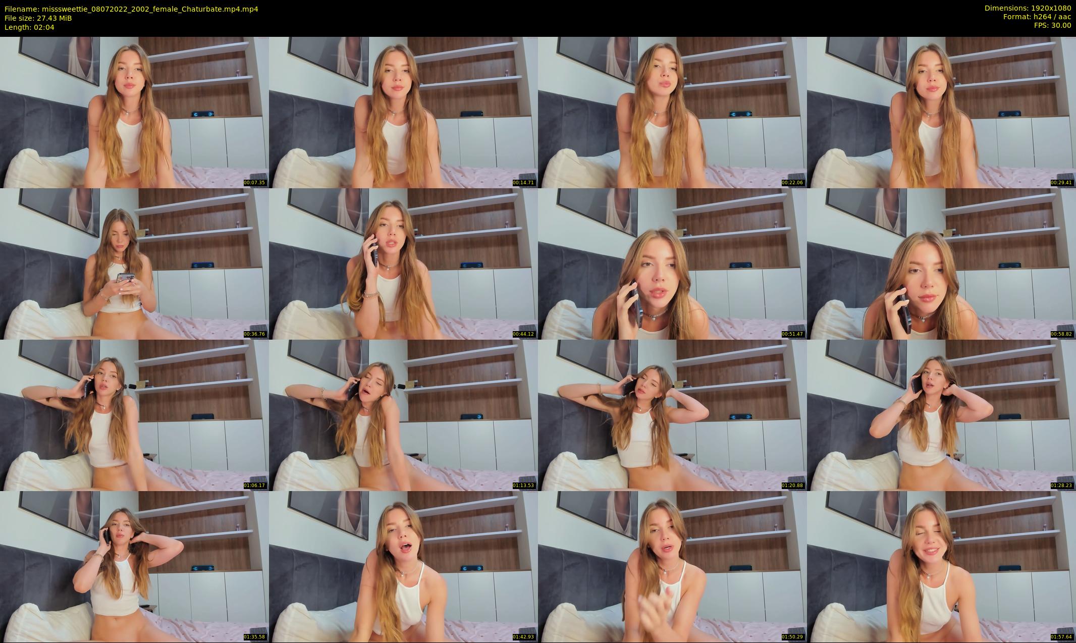 misssweettie — 3 minute Chaturbate female cam show recording, 1080p, Jul 8, 2022