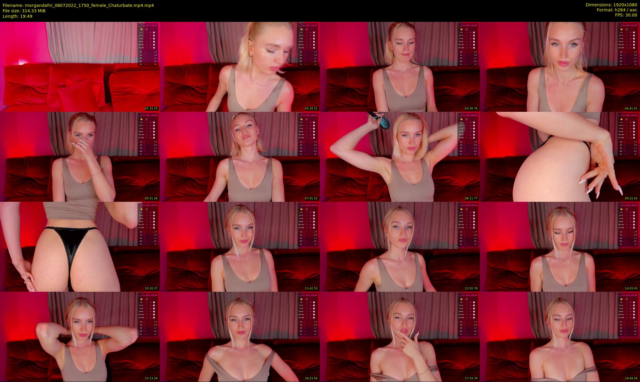 morgandafni — 20 minute Chaturbate couple cam show recording, 1080p, Jul 8, 2022