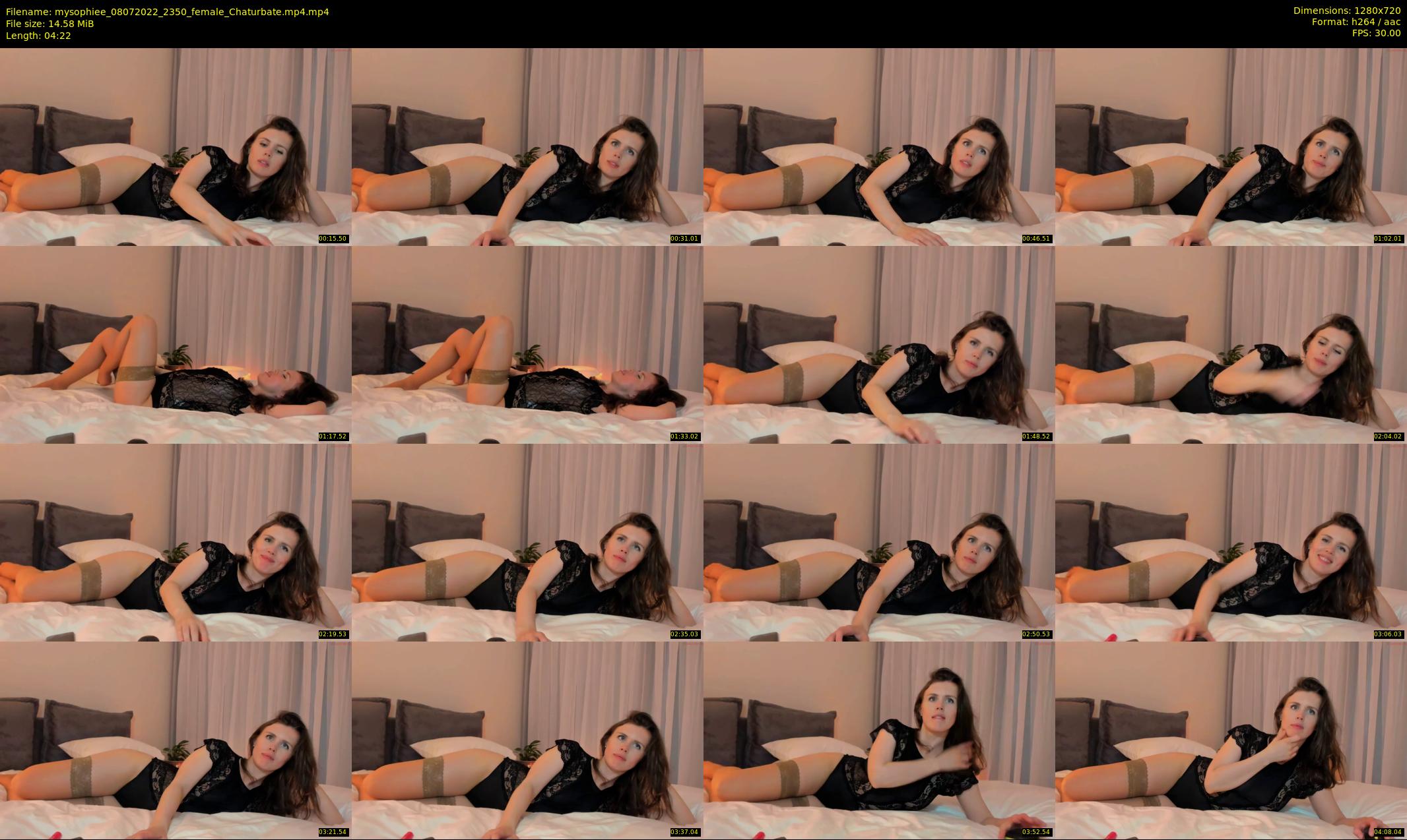 mysophiee — 5 minute Chaturbate female cam show recording, 720p, Jul 8, 2022