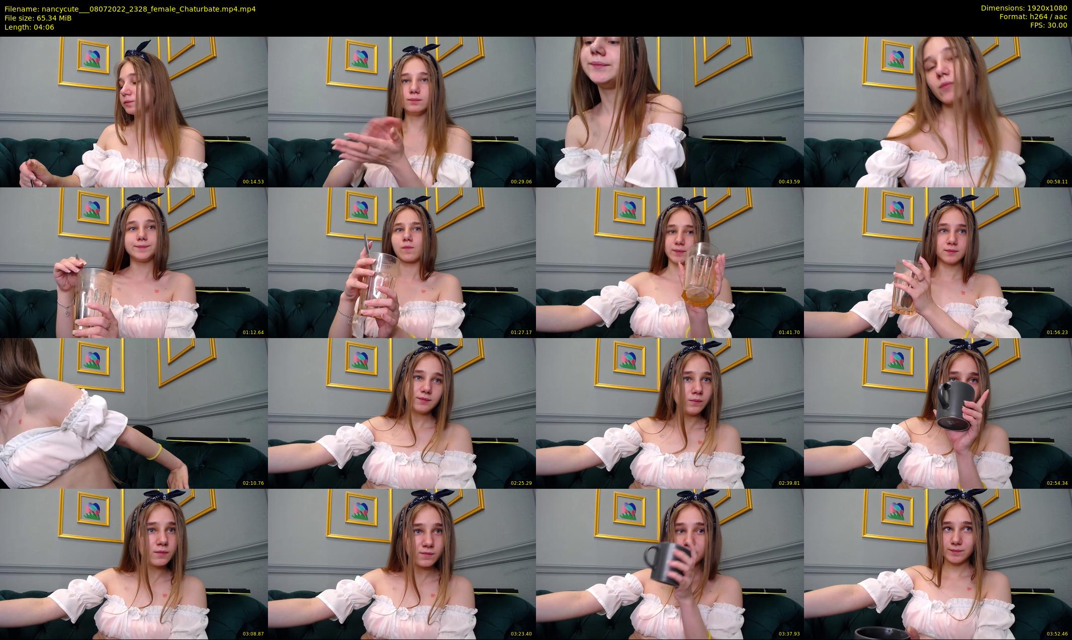 nancycute__ — 5 minute Chaturbate female cam show recording, 1080p, Jul 8, 2022