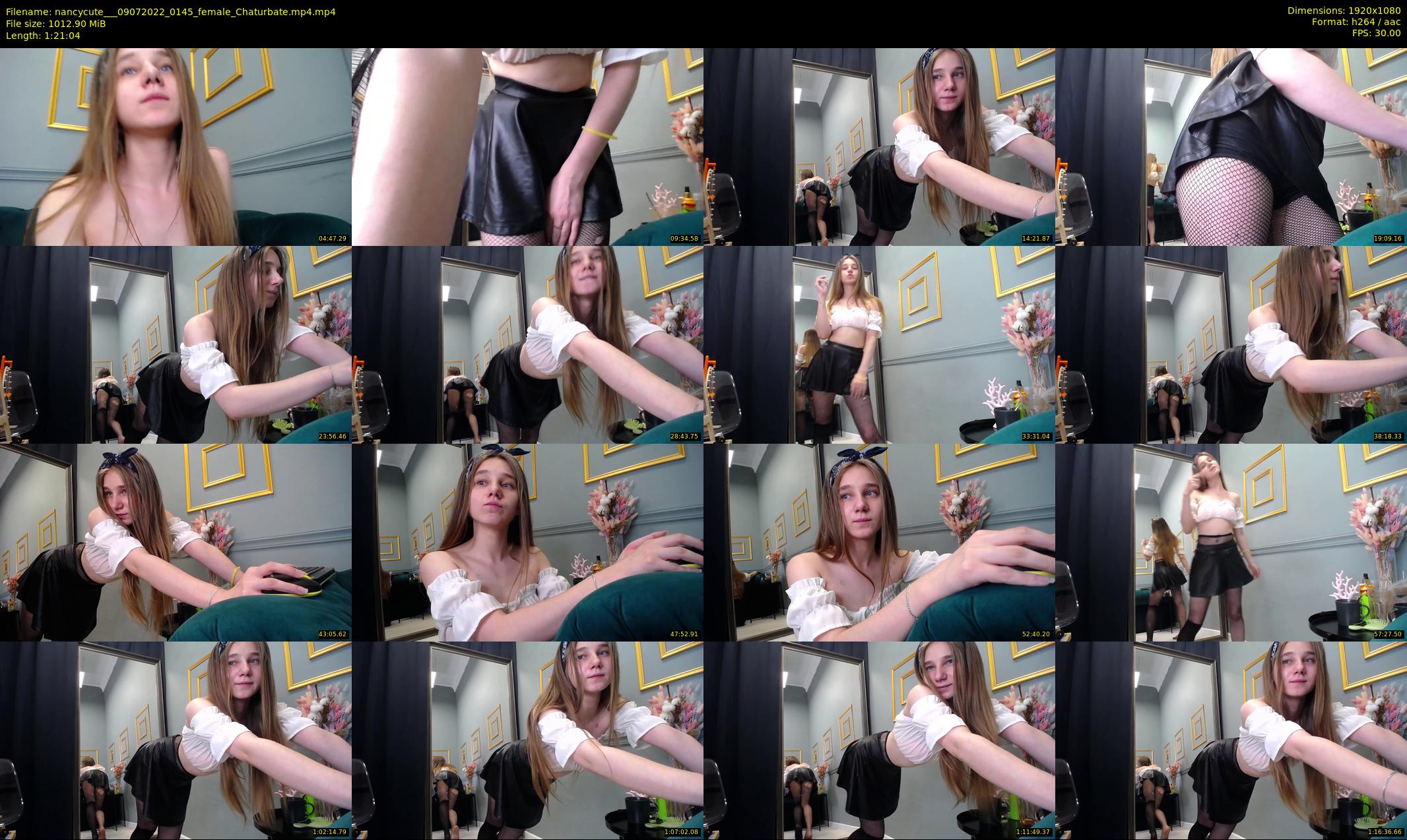 nancycute__ — 82 minute Chaturbate female cam show recording, 1080p, Jul 9, 2022