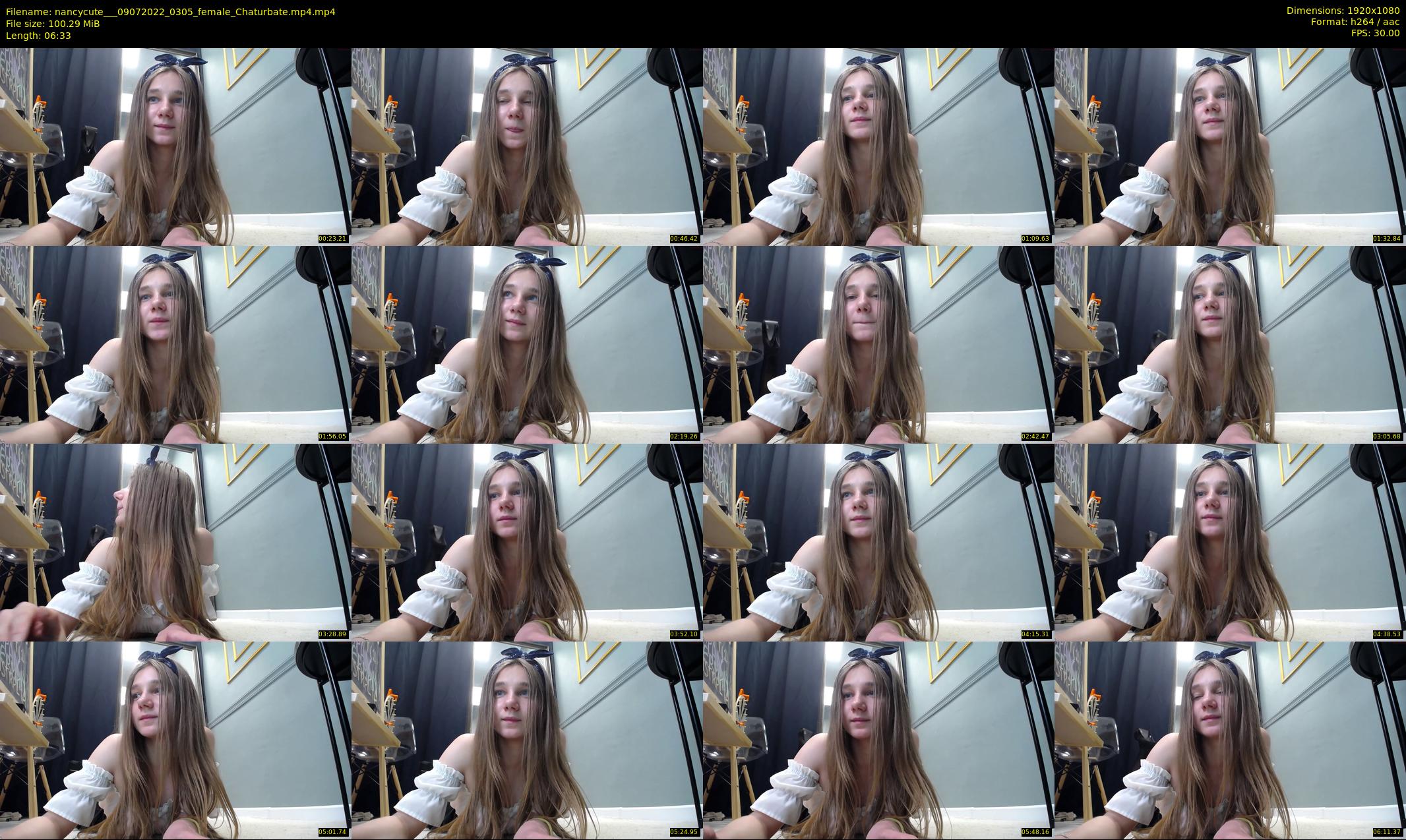 nancycute__ — 7 minute Chaturbate female cam show recording, 1080p, Jul 9, 2022