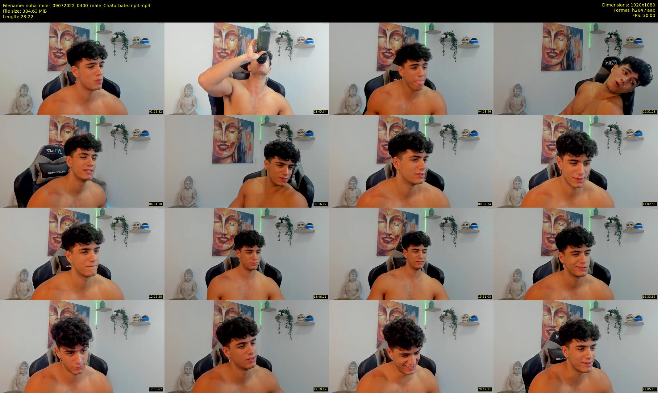 noha_miler — 24 minute Chaturbate male cam show recording, 1080p, Jul 9, 2022