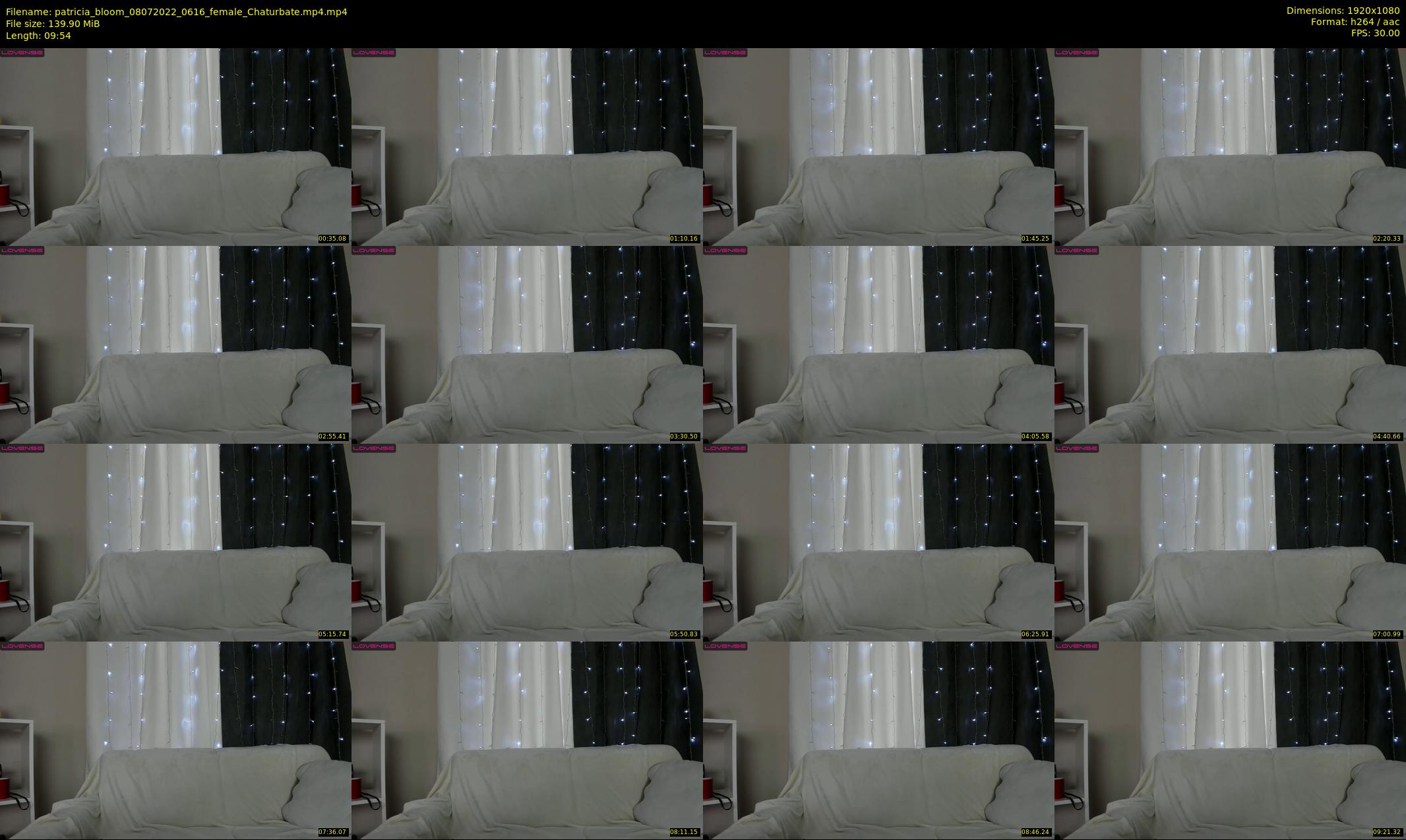 patricia_bloom — 10 minute Chaturbate female cam show recording, 1080p, Jul 8, 2022