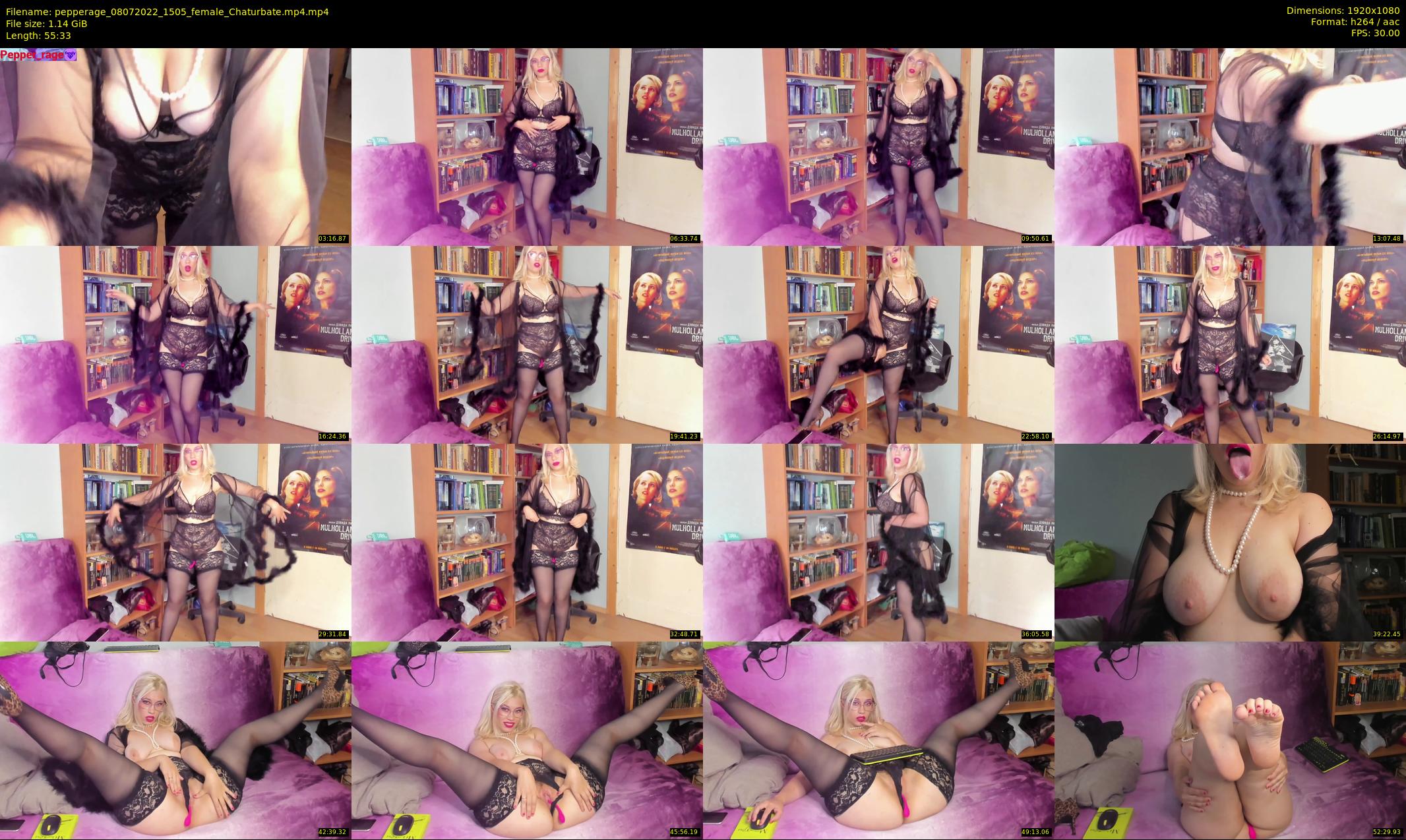 pepperage — 56 minute Chaturbate female cam show recording, 1080p, Jul 8, 2022