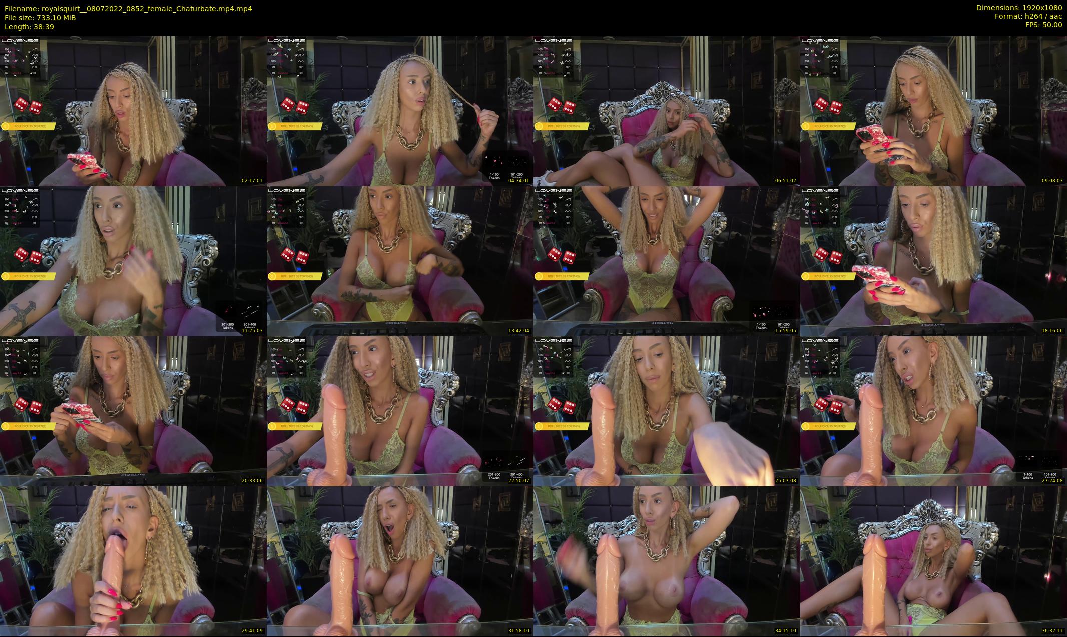 royalsquirt_ — 39 minute Chaturbate female cam show recording, 1080p, Jul 8, 2022
