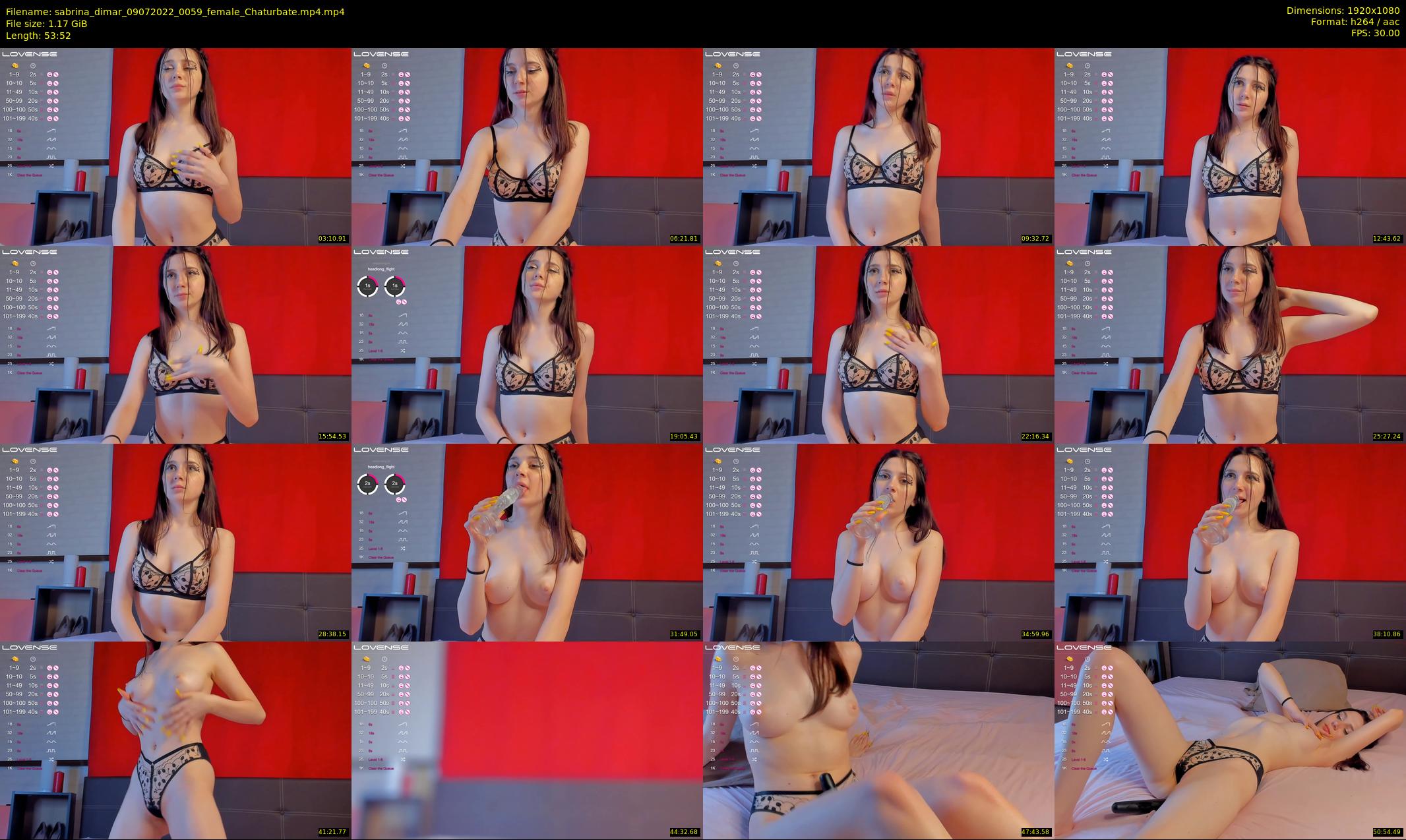 sabrina_dimar — 54 minute Chaturbate female cam show recording, 1080p, Jul 9, 2022