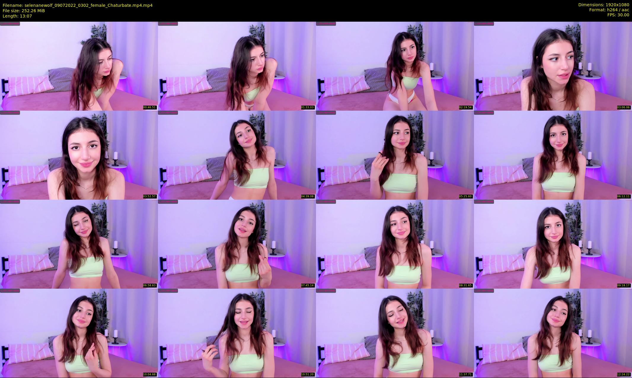 selenanewolf — 14 minute Chaturbate couple cam show recording, 1080p, Jul 9, 2022